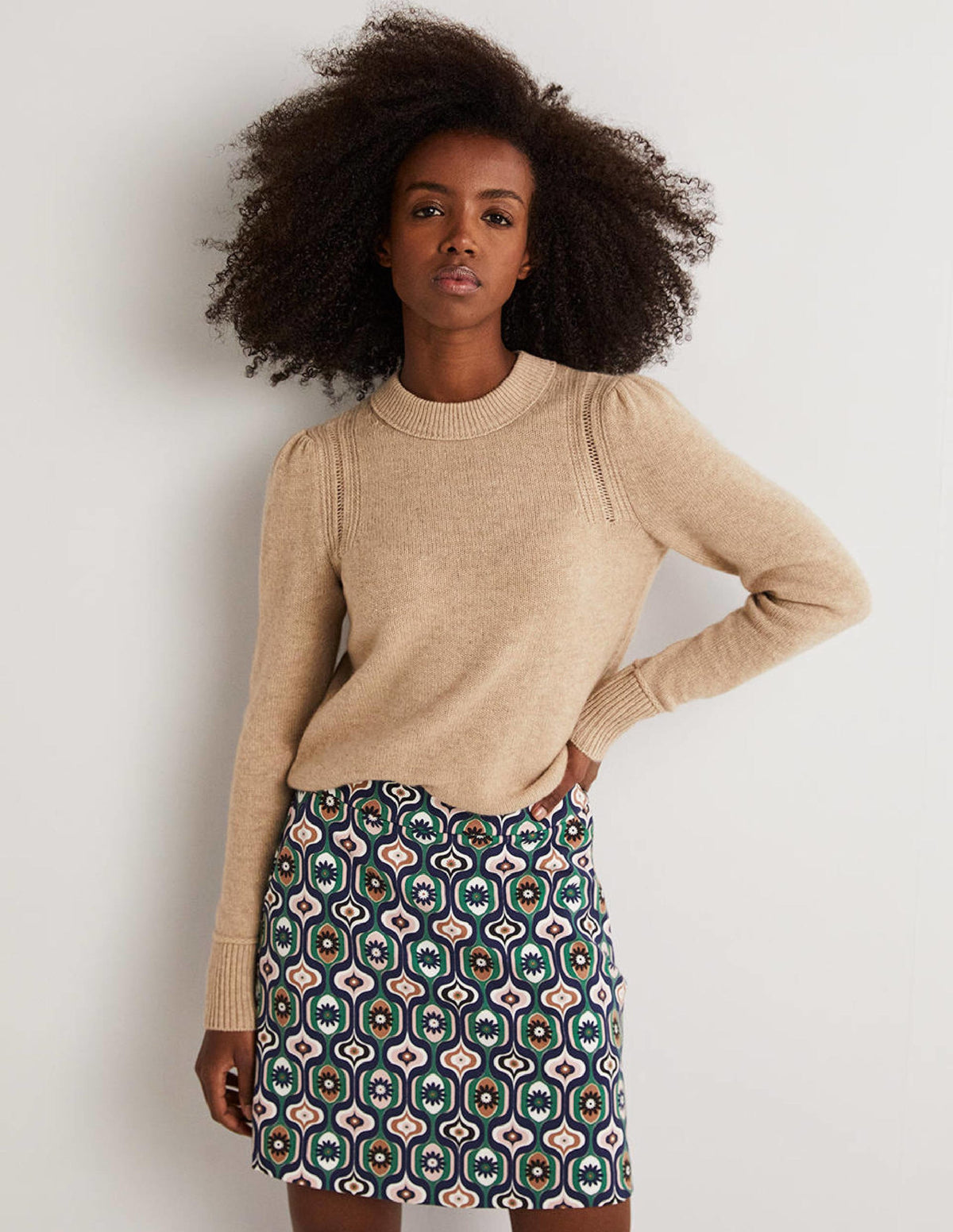 Lofty Cashmere Jumper-Chinchilla Melange-5