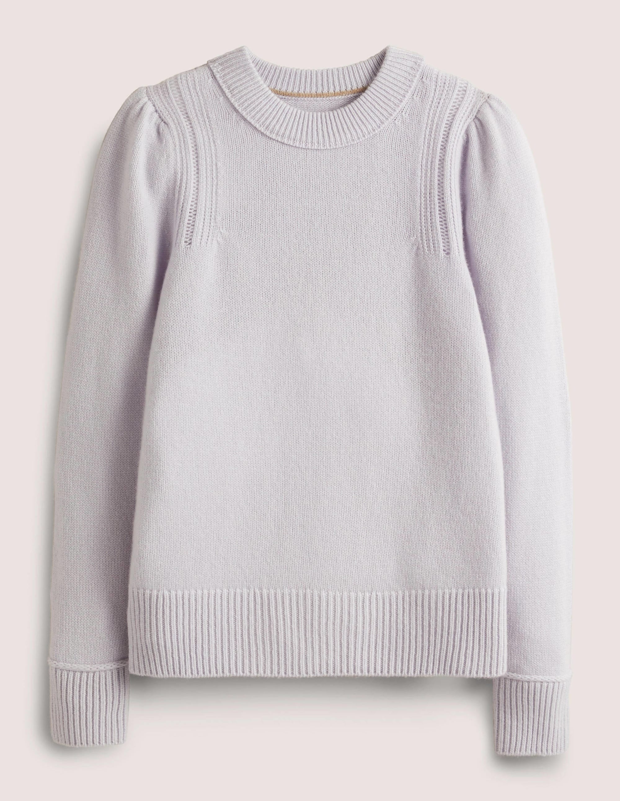 Lofty Cashmere Jumper-Skylight Blue - Image 6