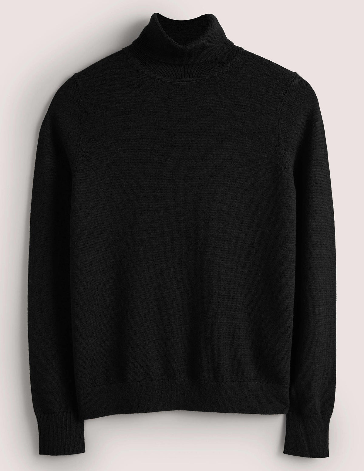 Merino Roll Neck-Black - Image 6