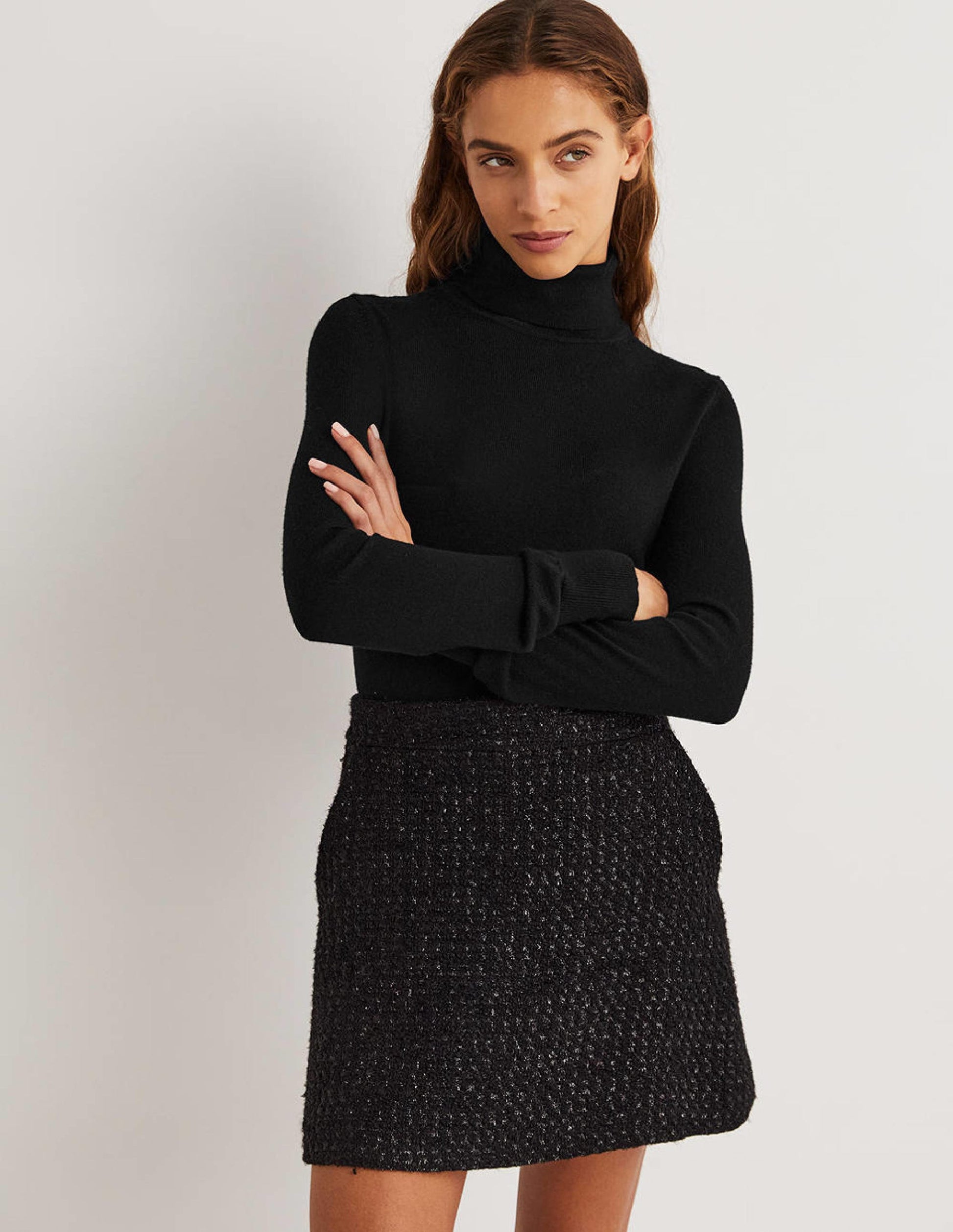 Merino Roll Neck-Black-4