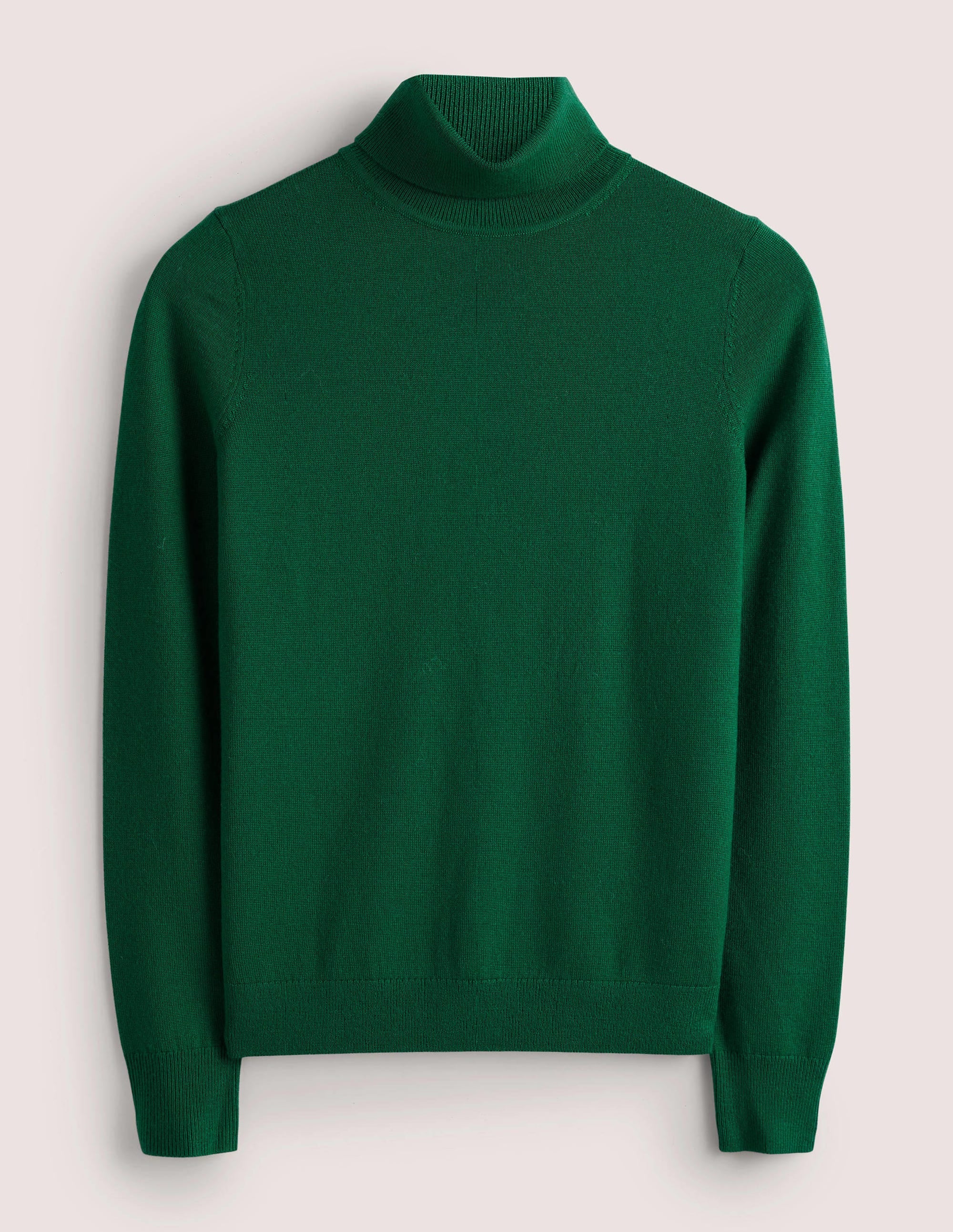 Merino Roll Neck-Trekking Green - Image 7