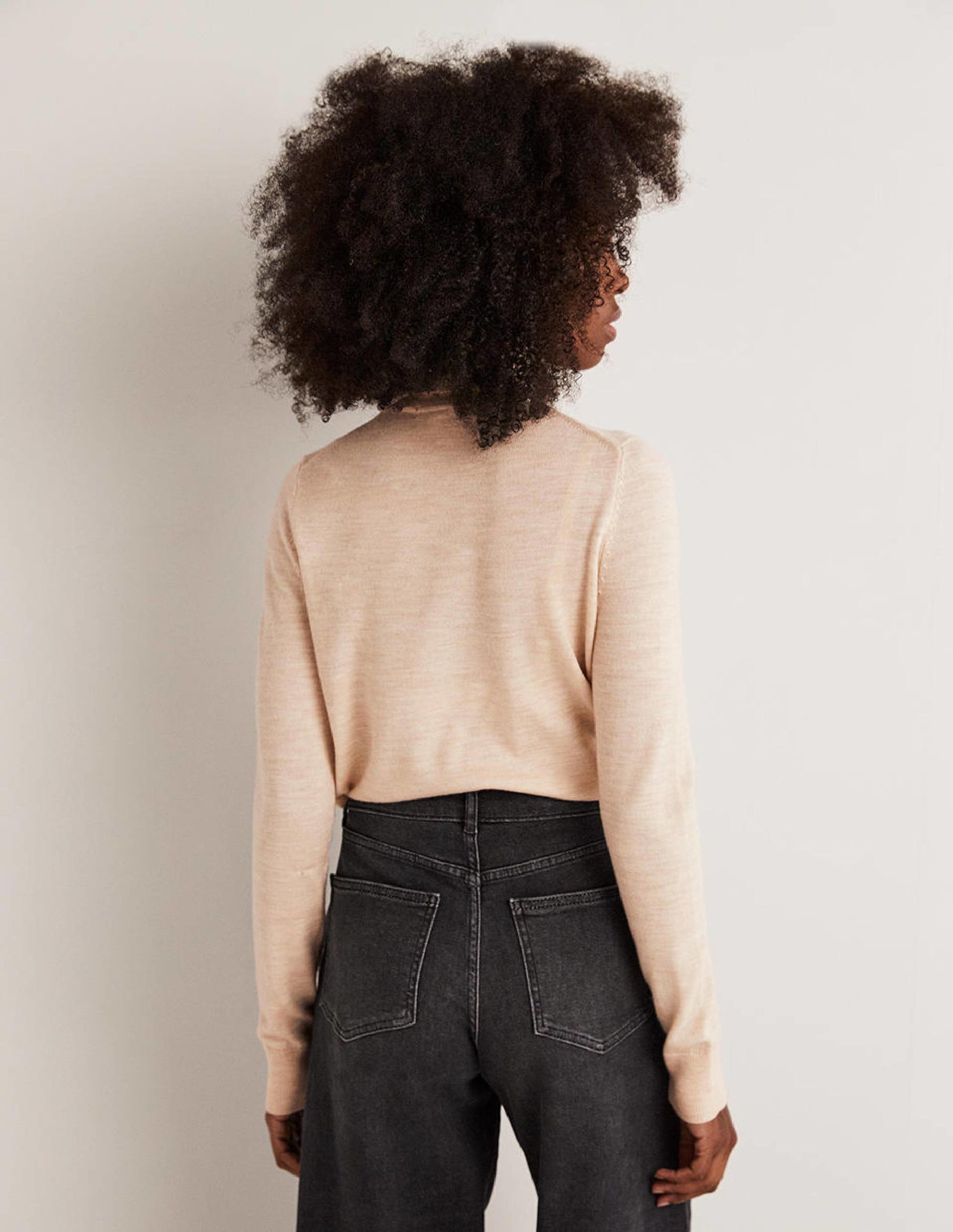 Merino Roll Neck-Oatmeal Melange-3