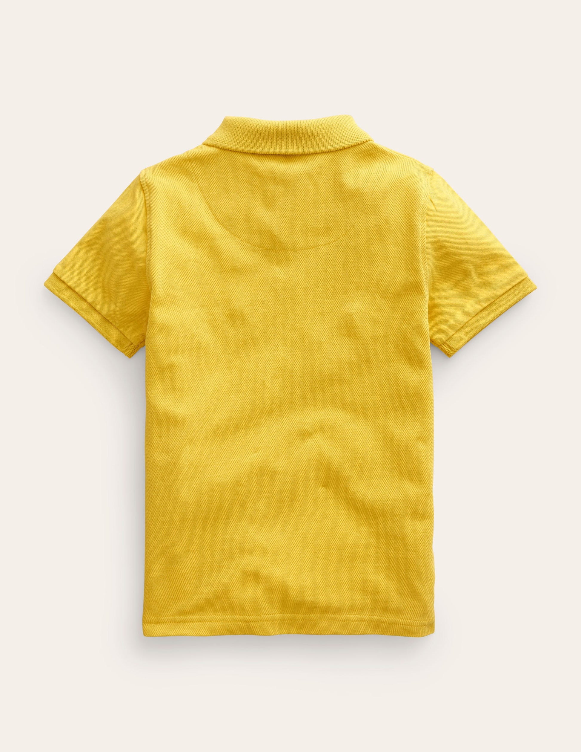 Piqué Polo Shirt-Sweetcorn Yellow-2