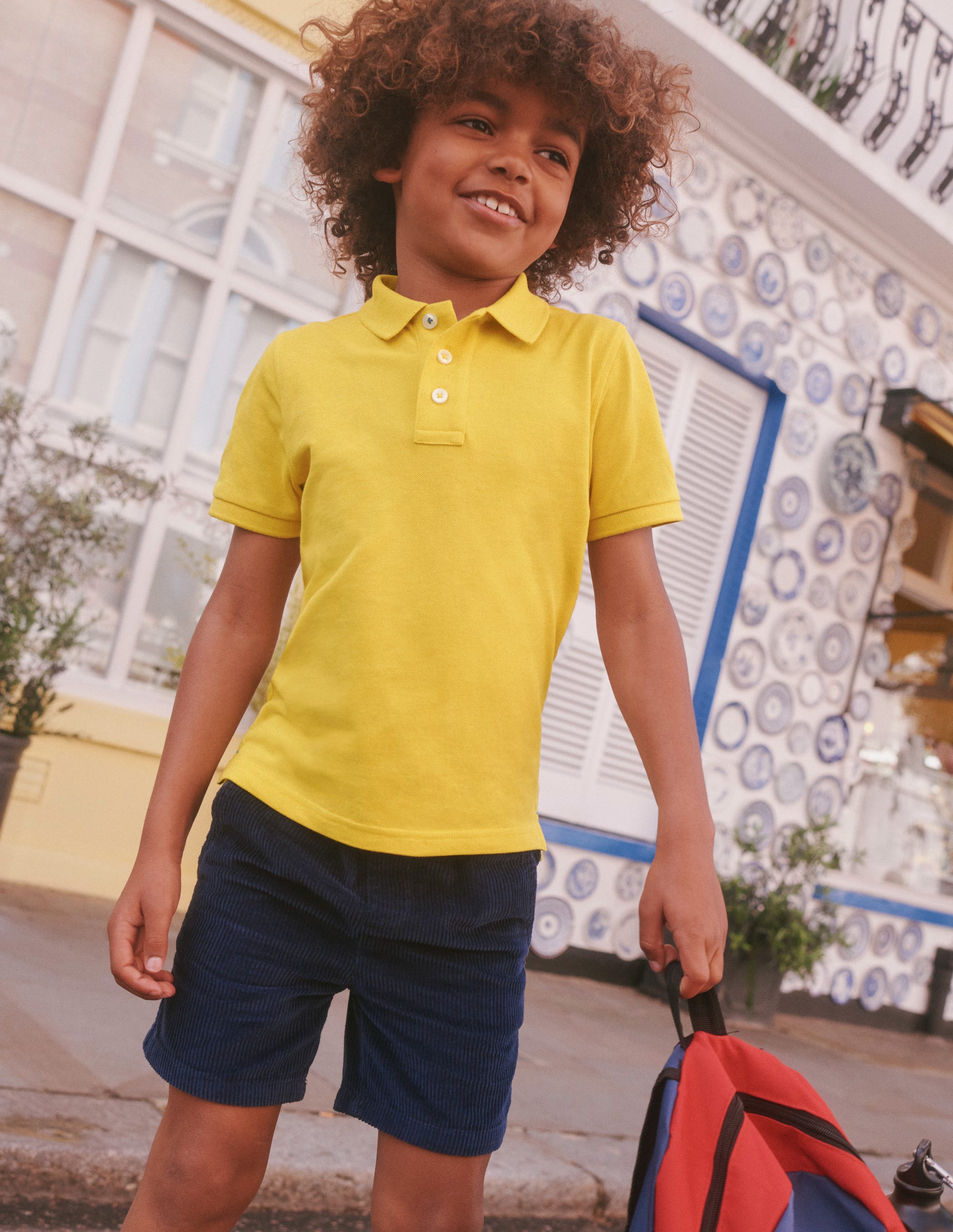 Piqué Polo Shirt-Sweetcorn Yellow - Image 4