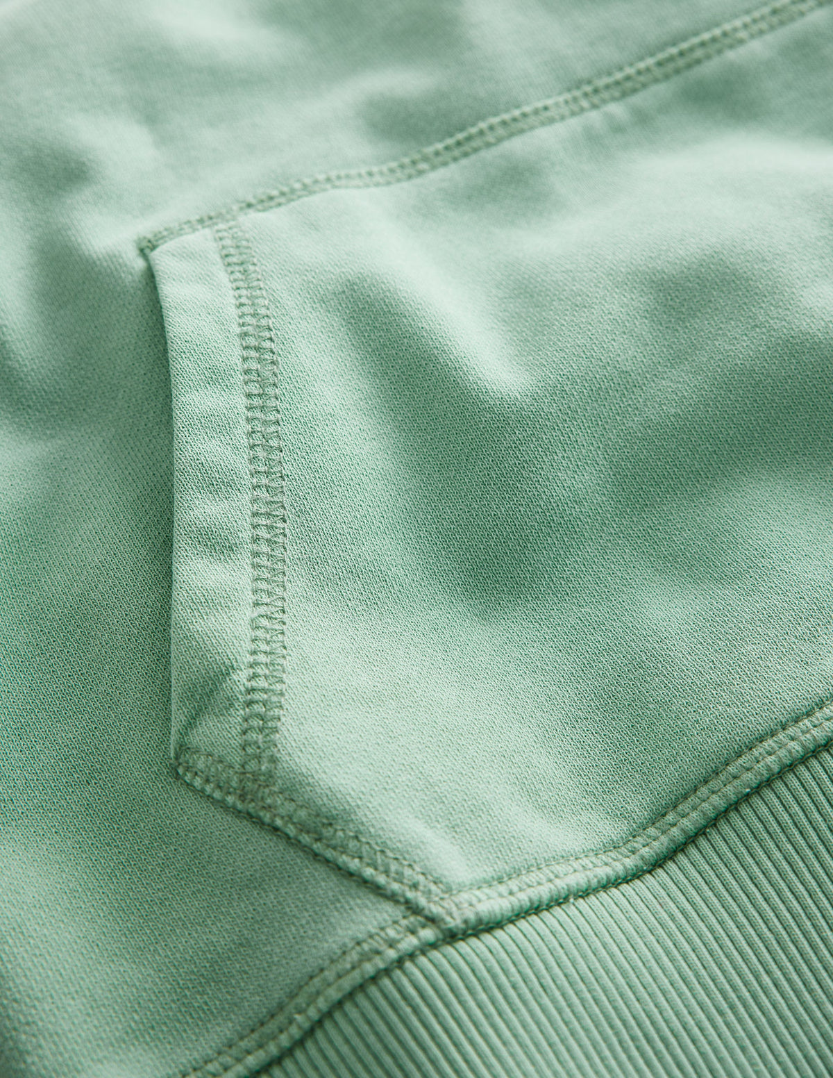 Garment Dye Hoodie-Opal Green - Image 3