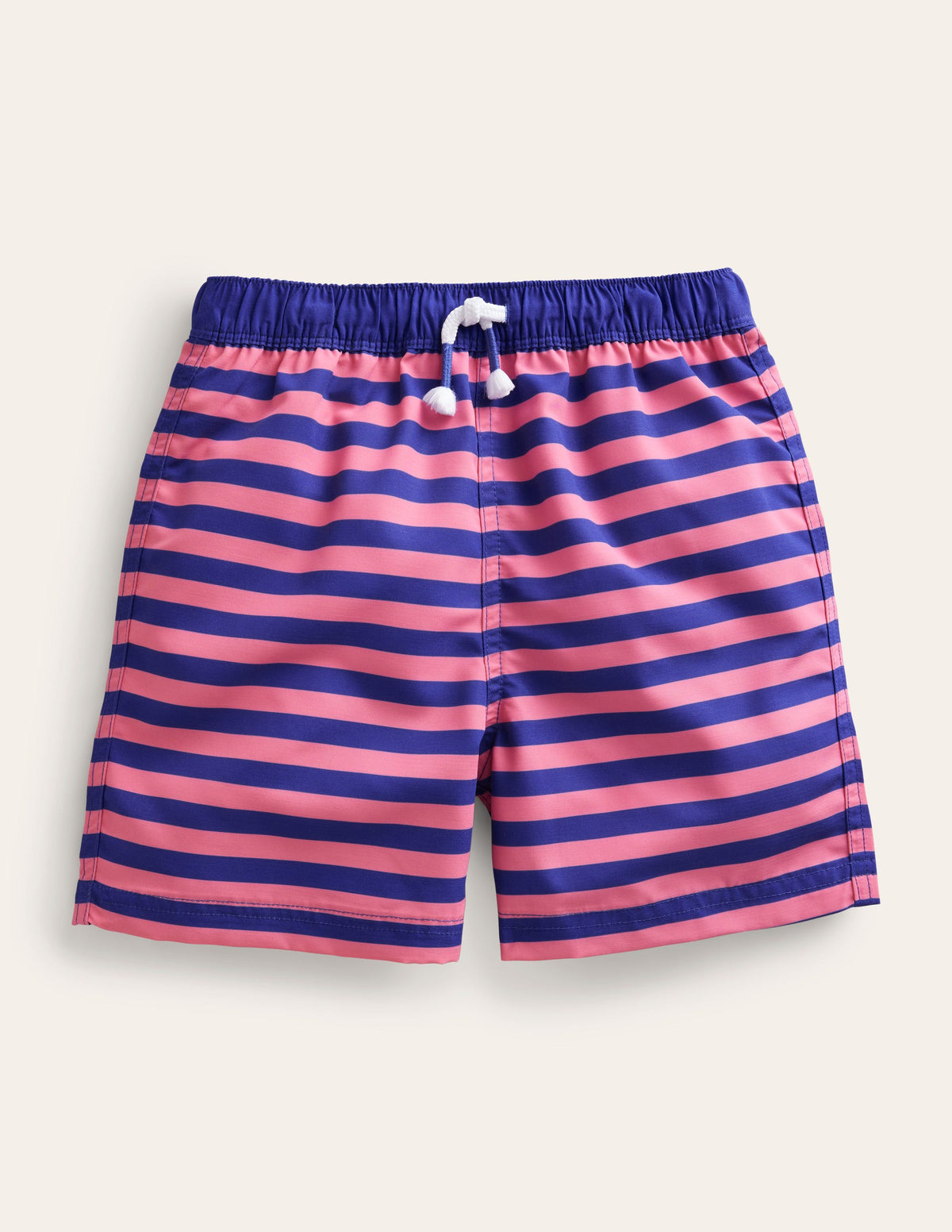 Swim Shorts-Azelea and Bluing Stripe - Image 1