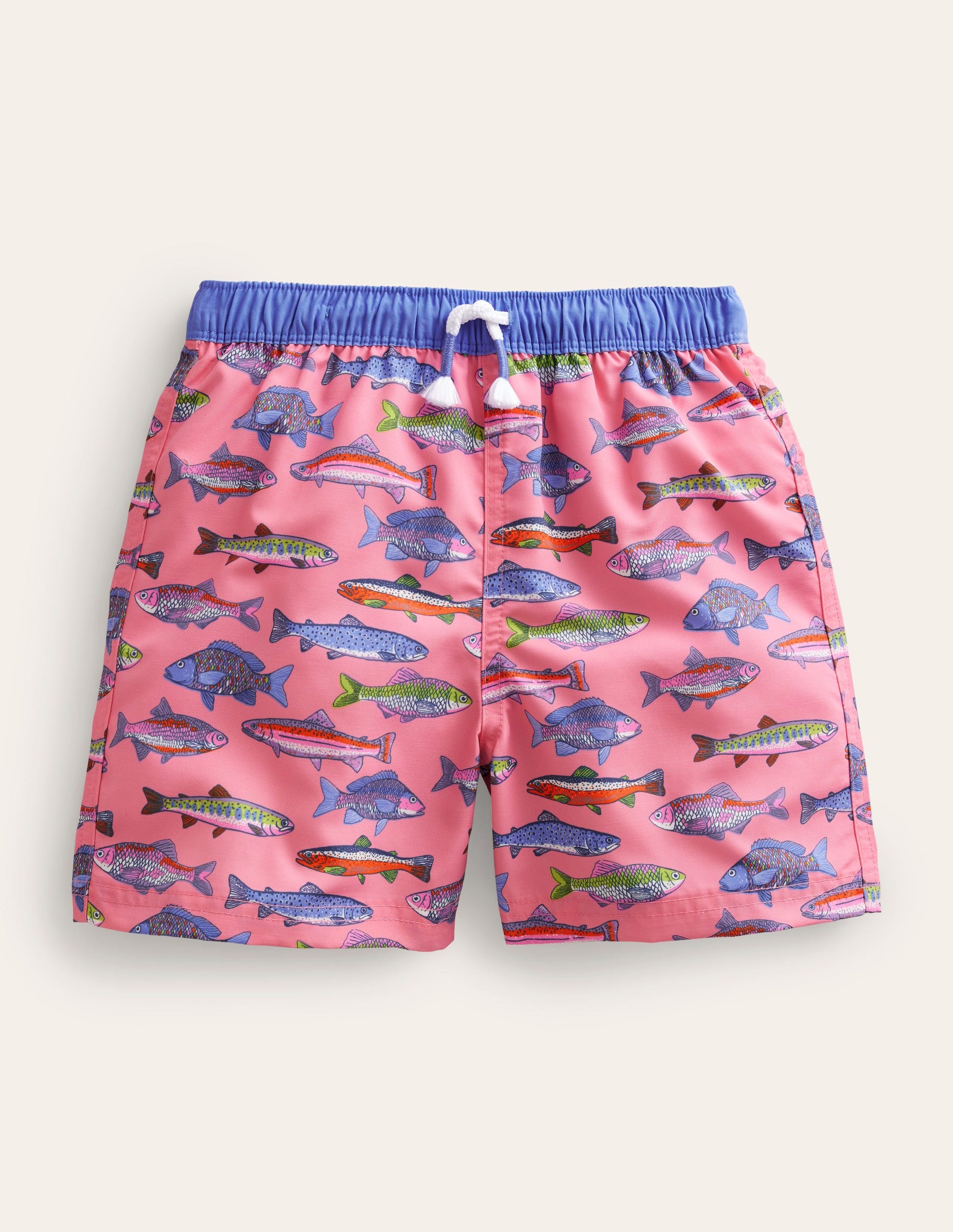 Swim Shorts-Carousel Rainbow Fish-1