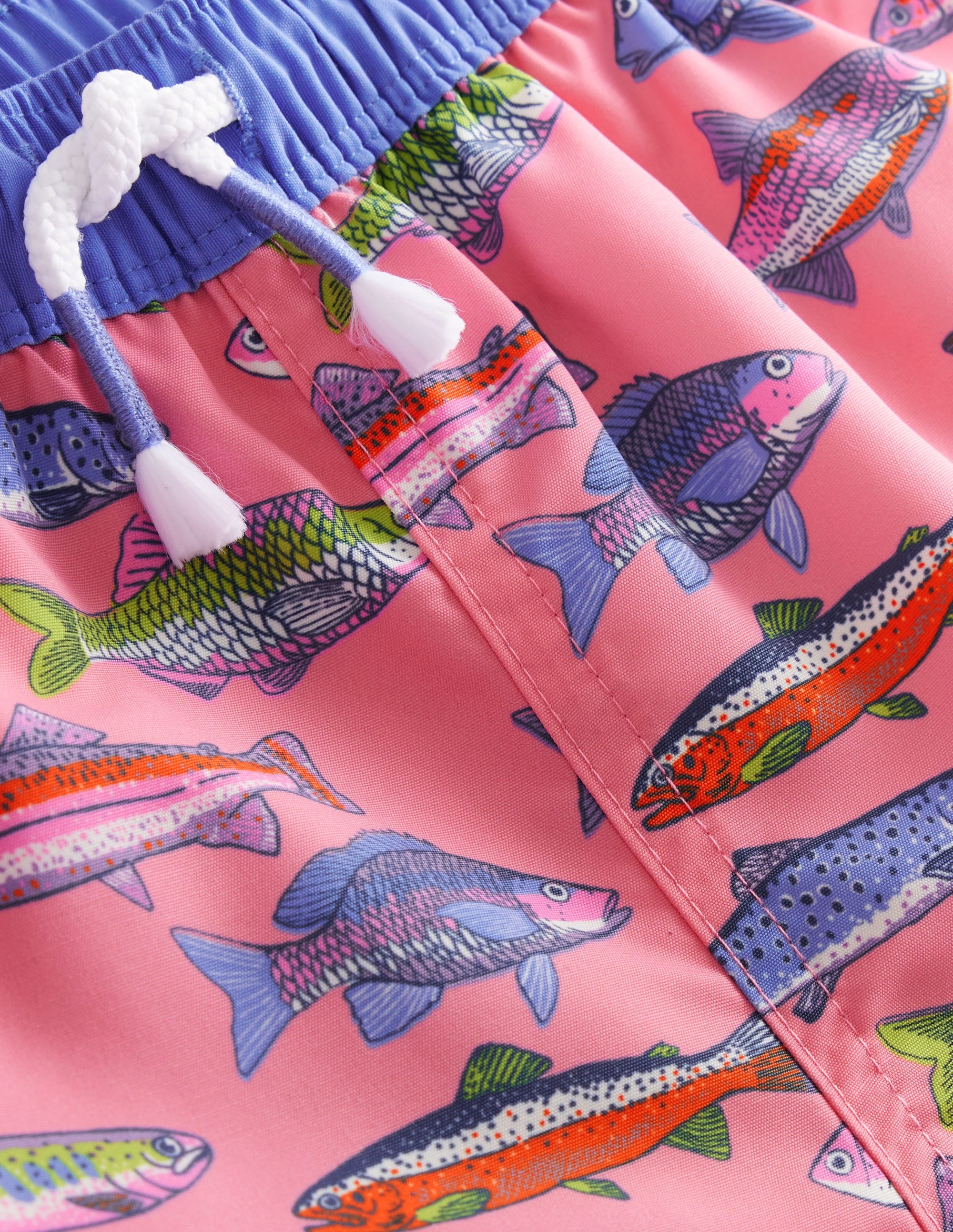 Swim Shorts-Carousel Rainbow Fish - Image 3