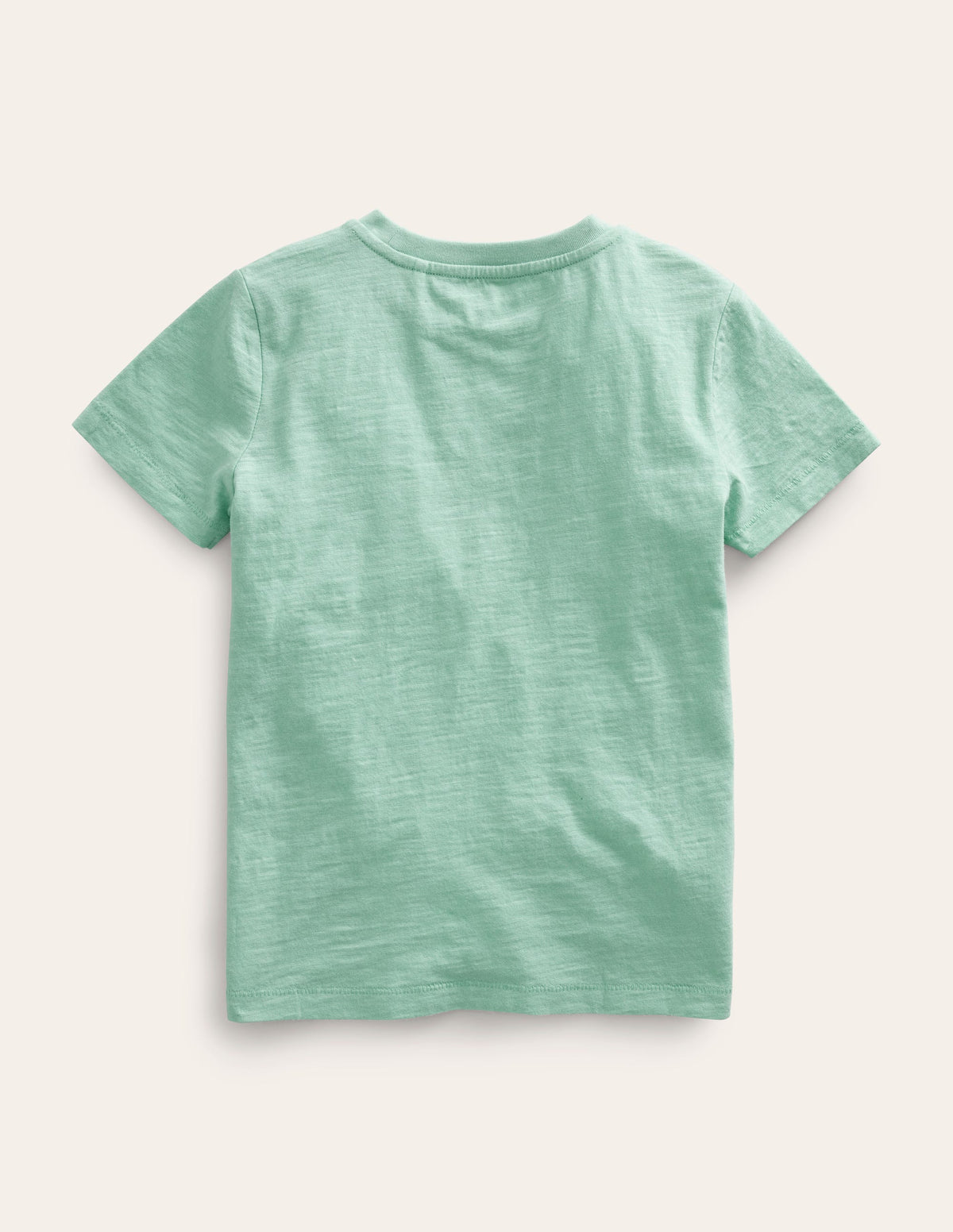 Washed Slub T-shirt-Opal Green - Image 2