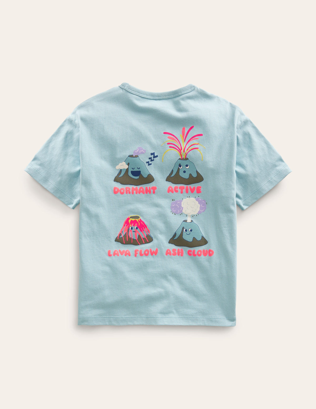 Front & Back T-shirt-Tourmaline Blue Mountain - Image 2