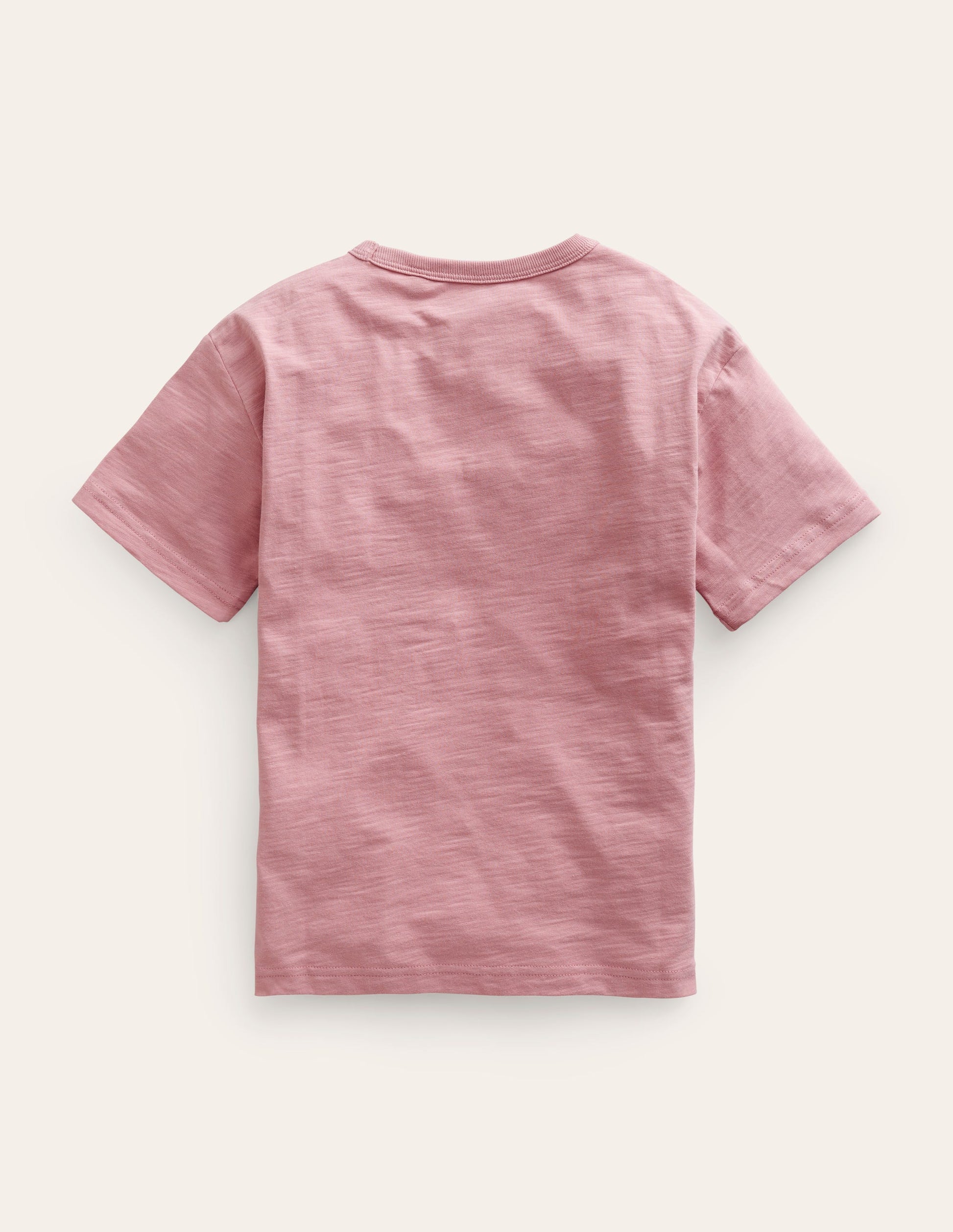 Eco-Print Relaxed T-Shirt-Almond Pink Protect-2