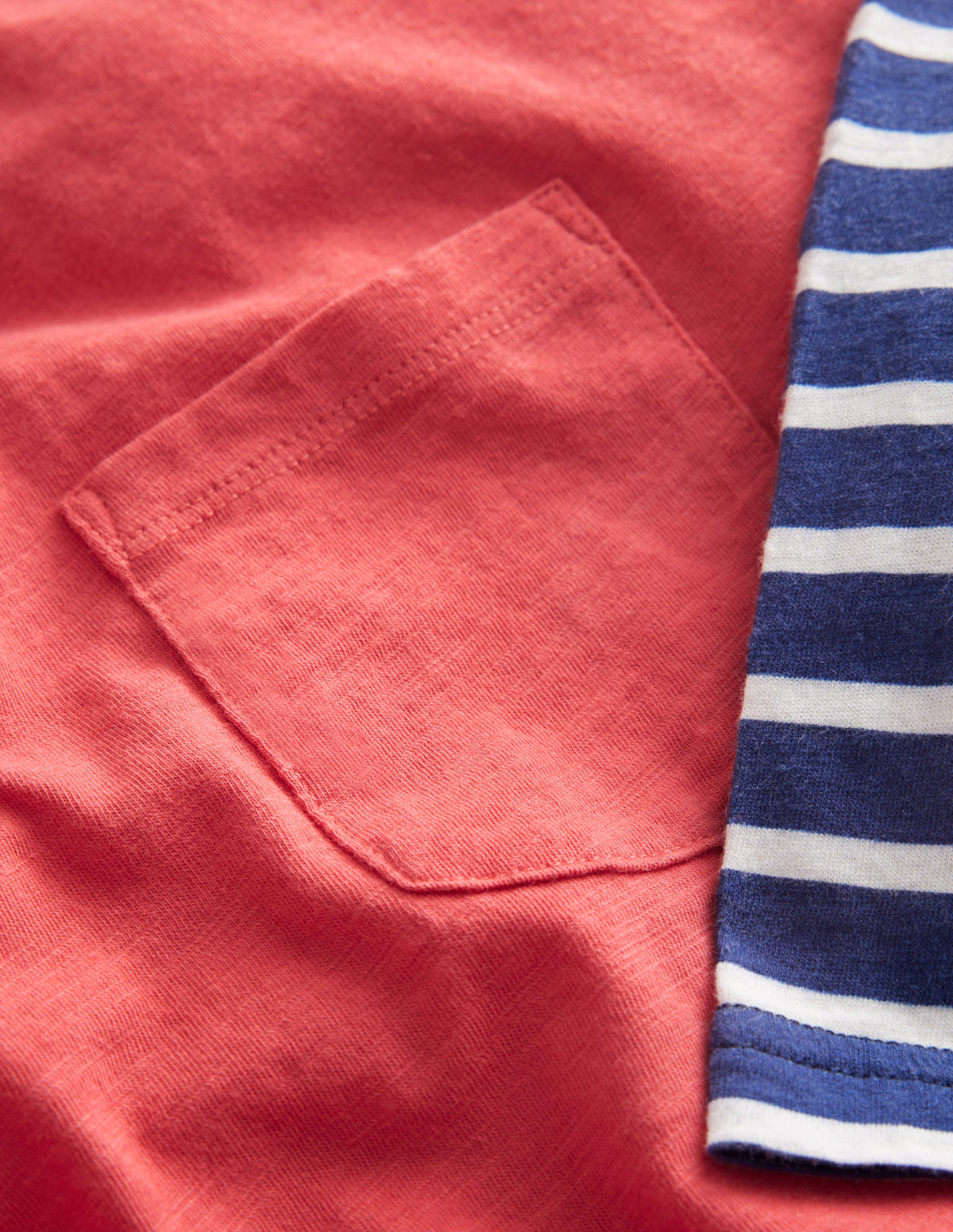 Layered Long-Sleeve T-Shirt-Jam Red-3