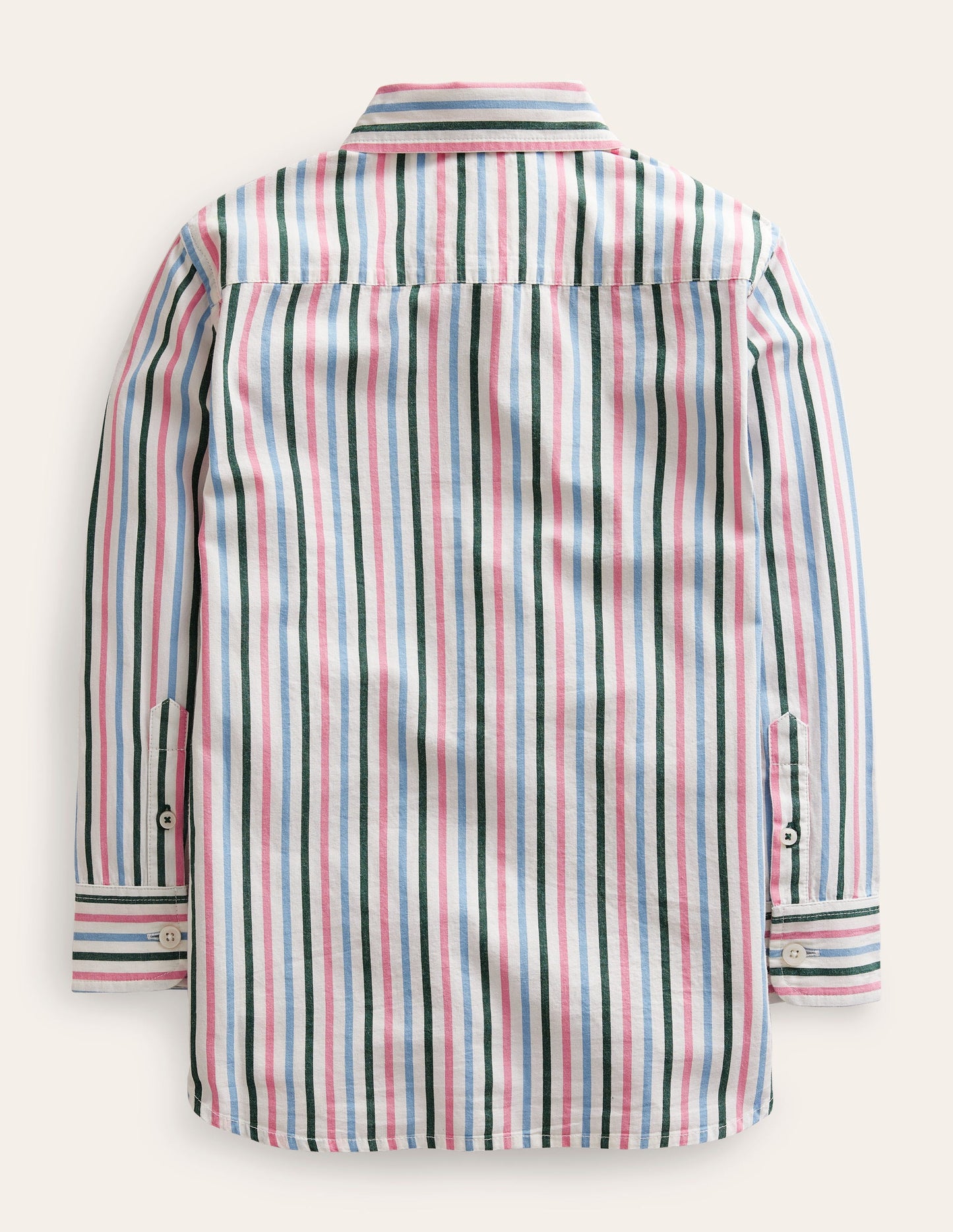 Cotton Shirt-Multi Stripe