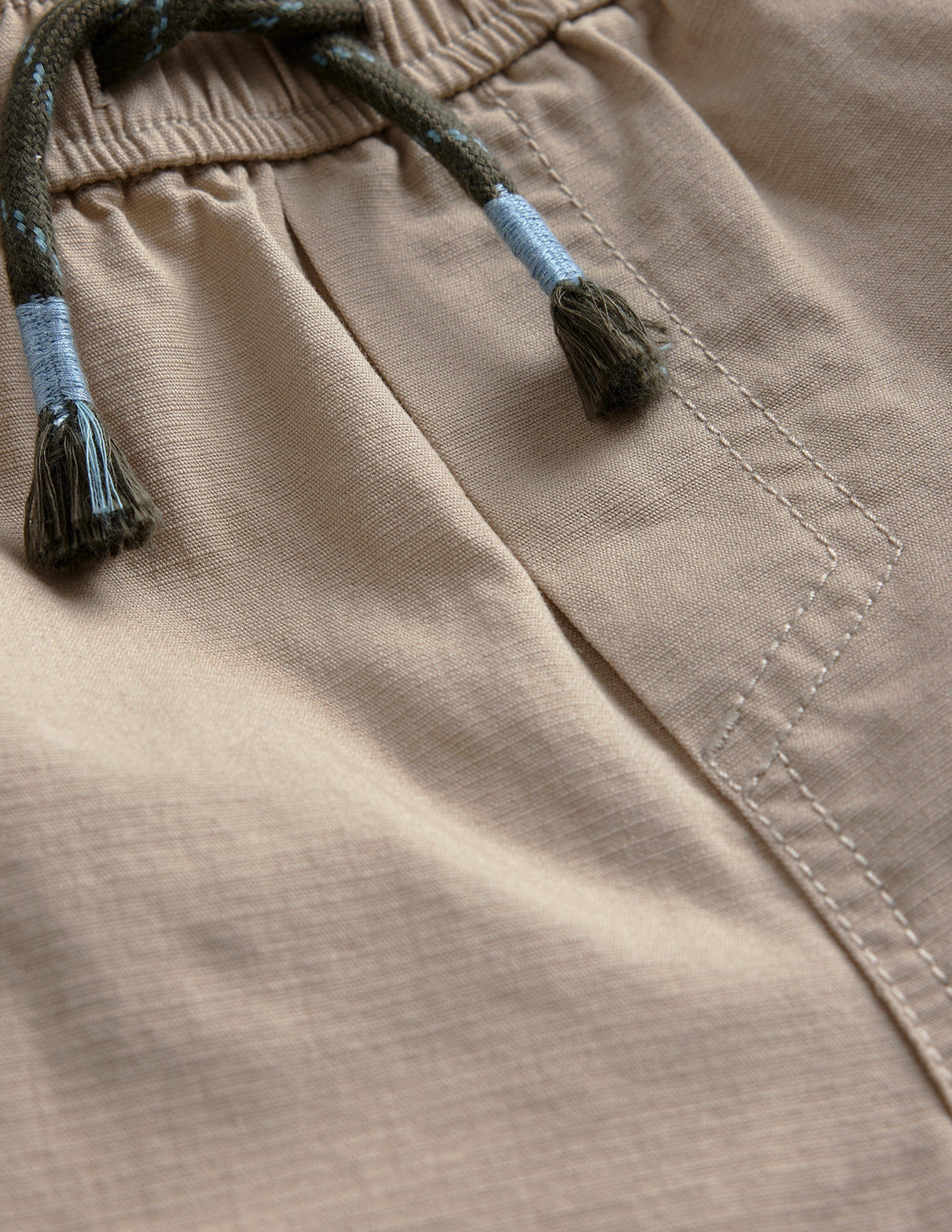 Ripstop Cargo Trousers-Stone - Image 3