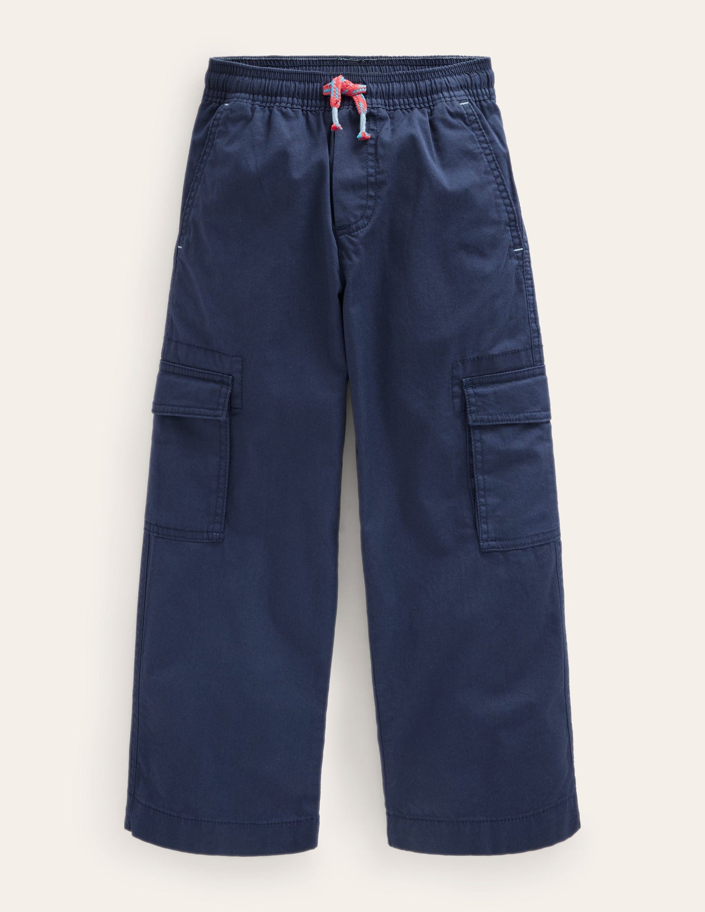 Pull-On Cargo Trouser-French Navy