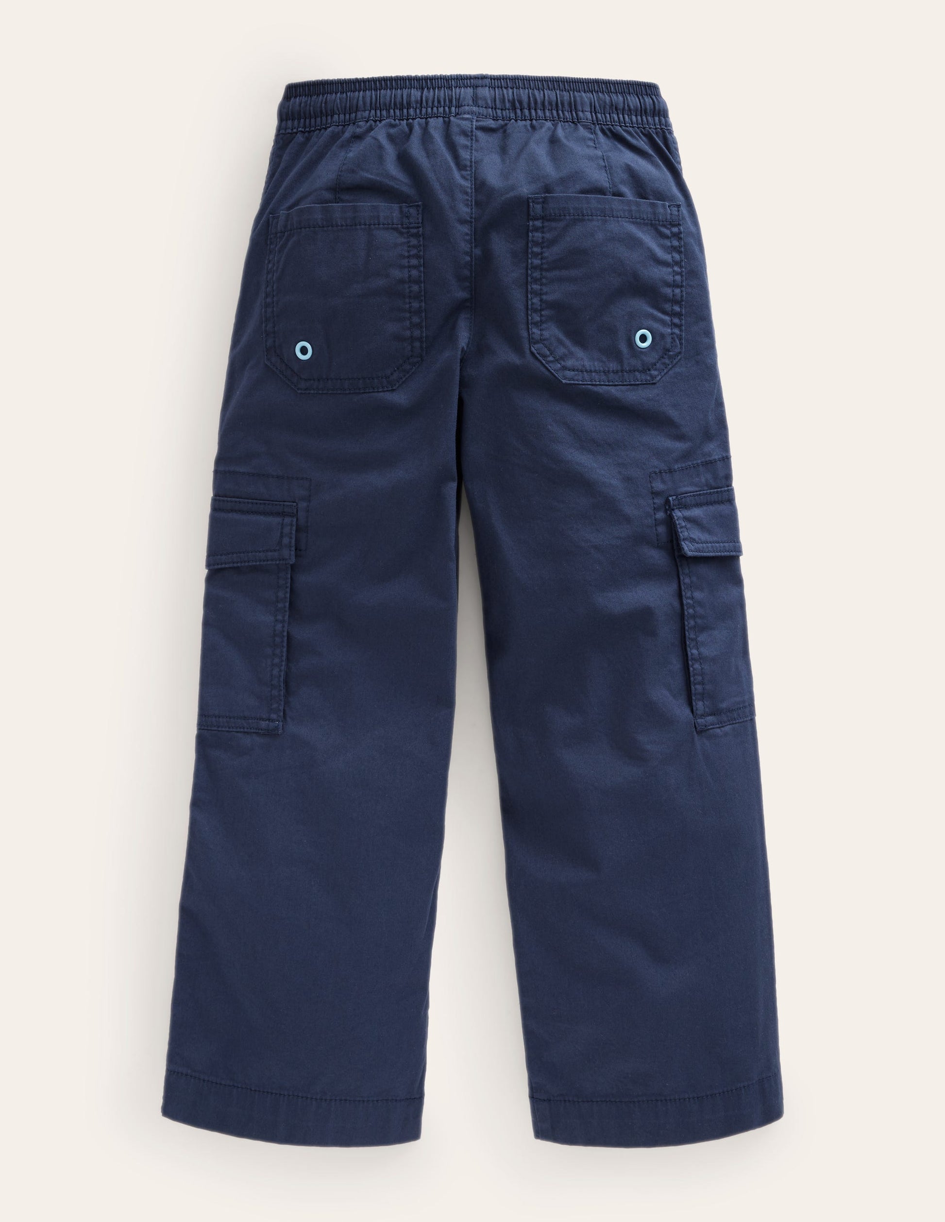 Pull-On Cargo Trouser-French Navy-2