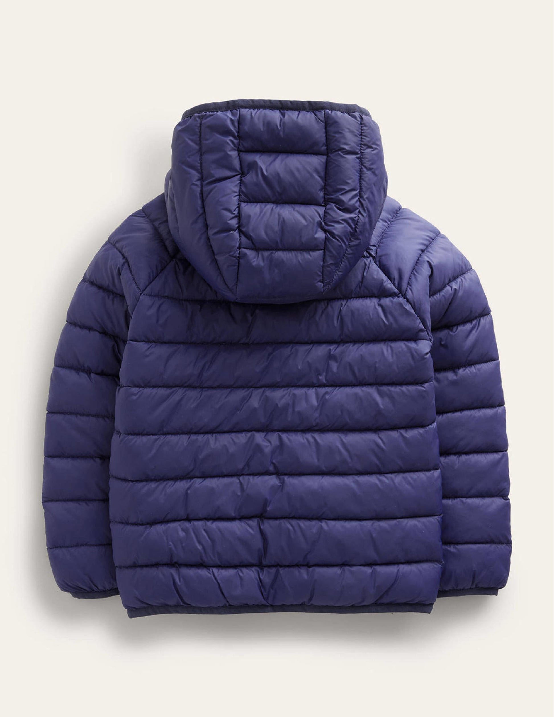Pack-away Padded Jacket-Navy-2