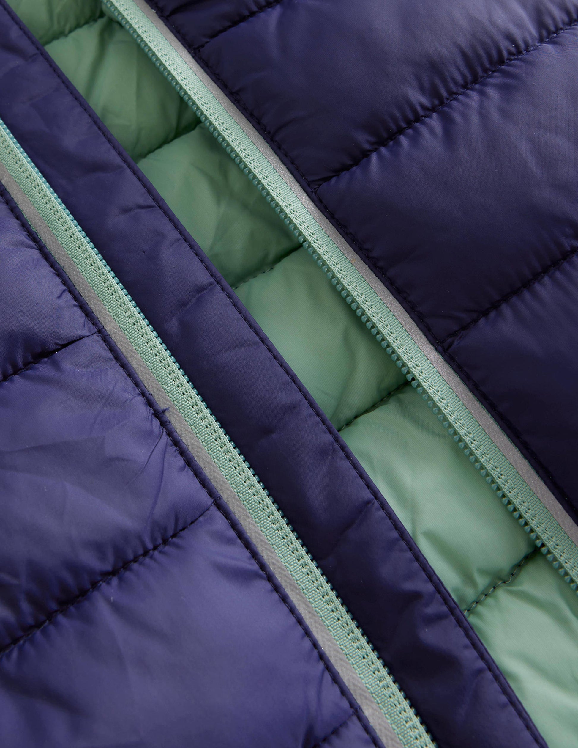 Pack-away Padded Jacket-Navy-3