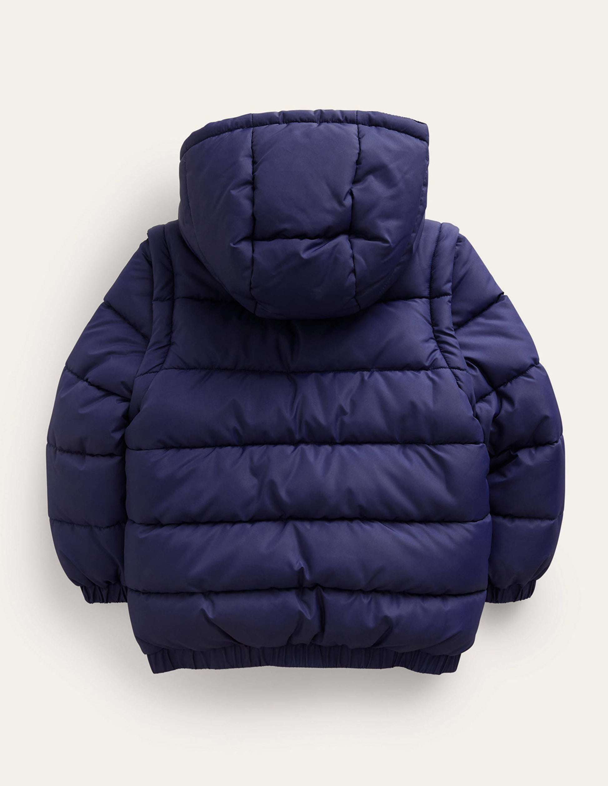 2-in-1 Padded Coat-French Navy-2