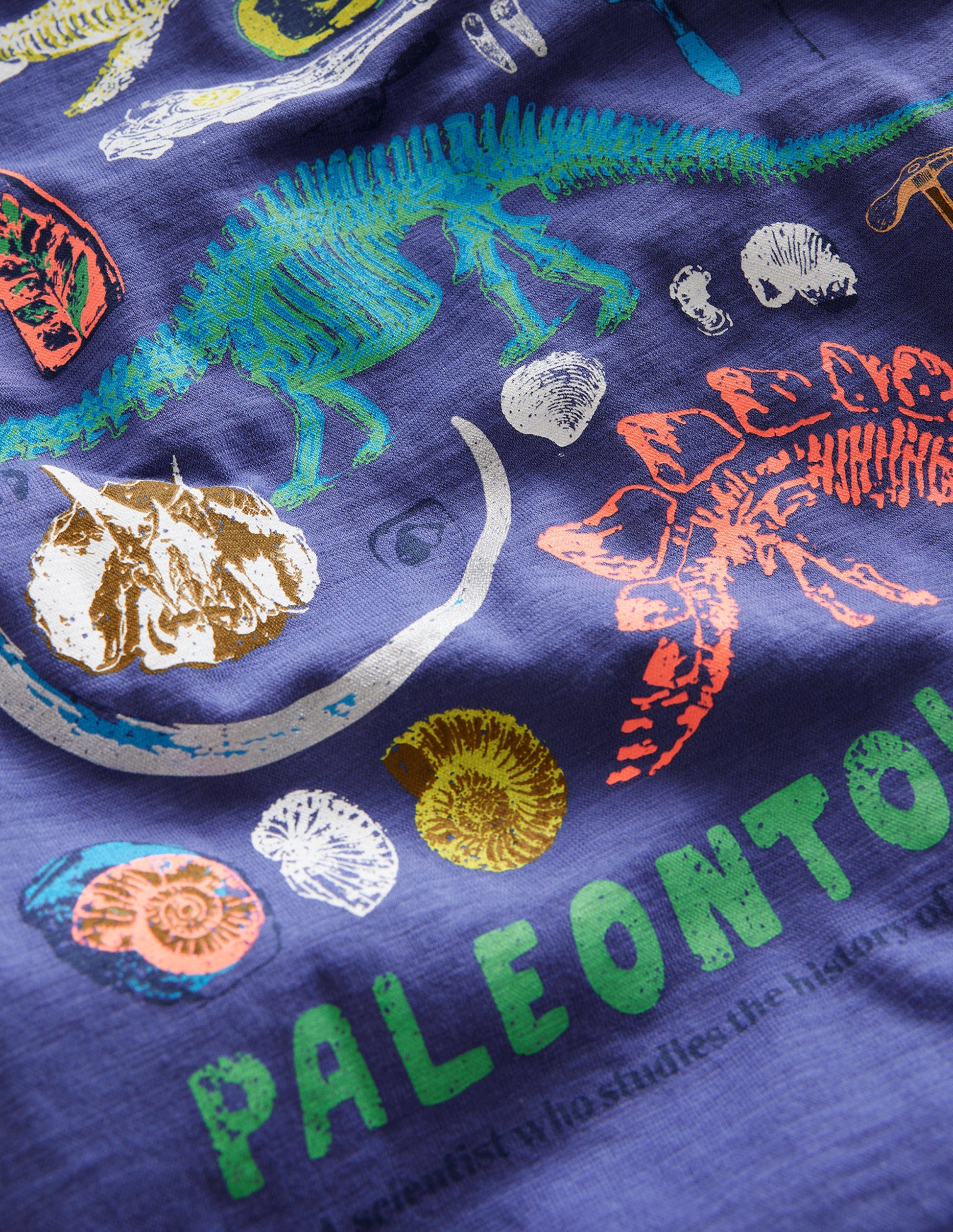 Fun Science Logo T-shirt-Soft Starboard Blue-3