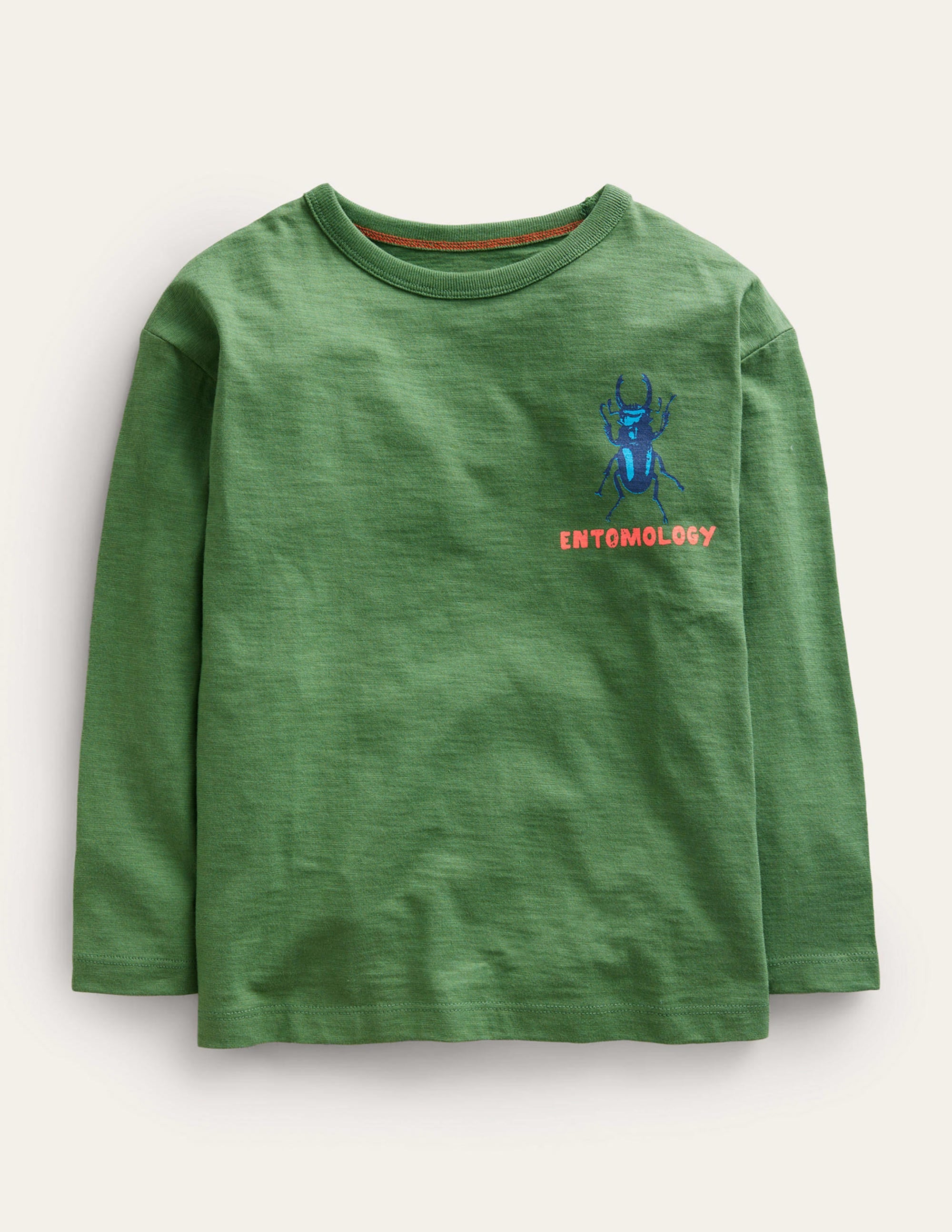 Fun Science Logo T-shirt-Safari Green - Image 1