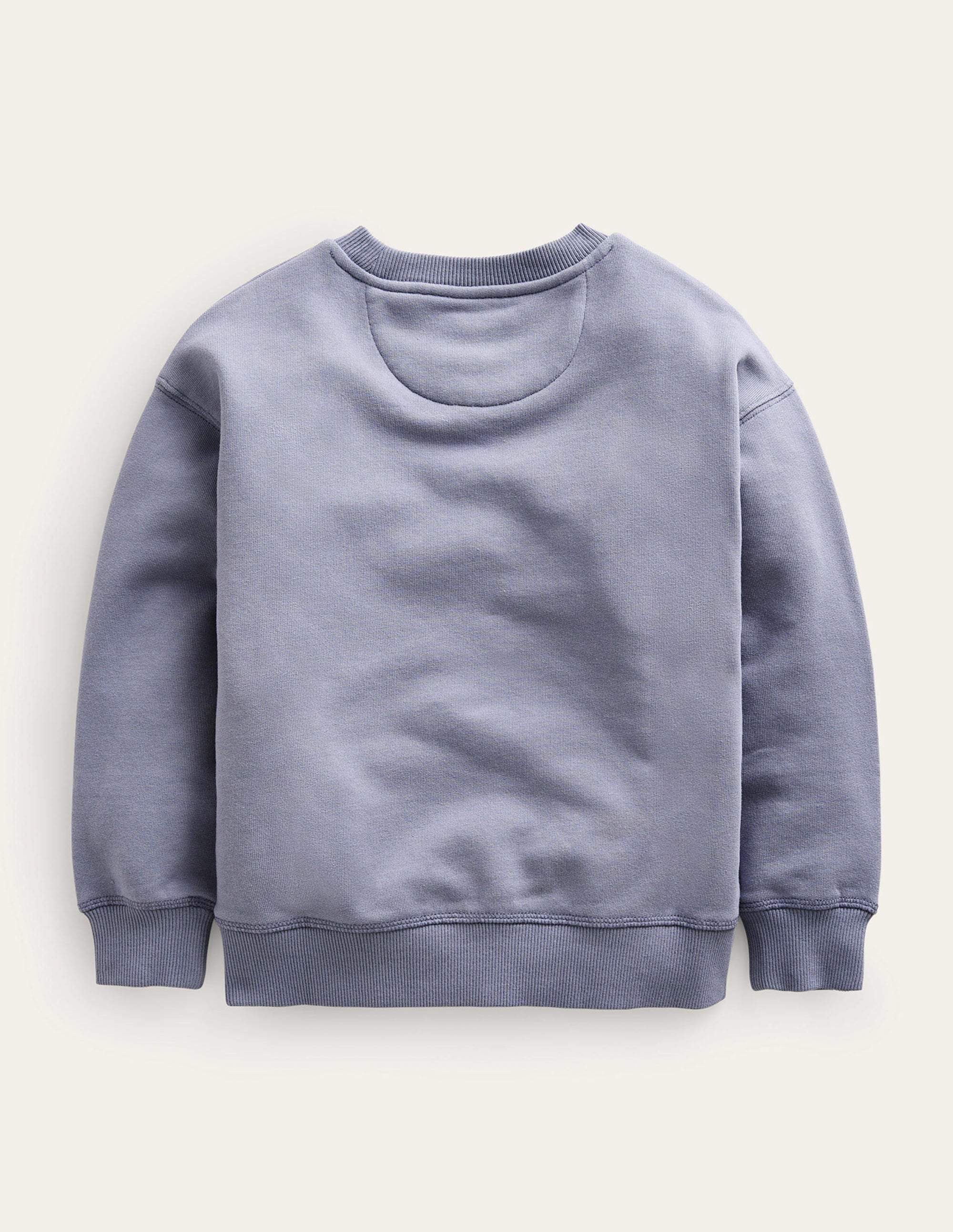 Garment Dye Logo Sweatshirt-Grey Hiking Boot - Image 2