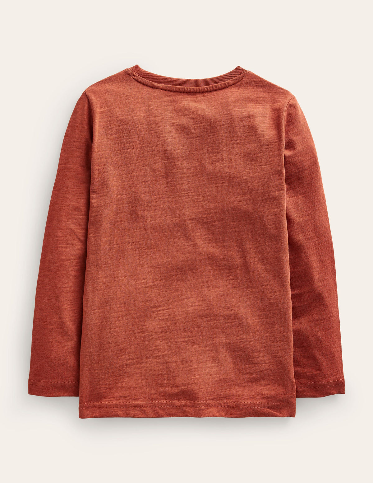 Slogan T-shirt-Roasted Chestnut Brown-2