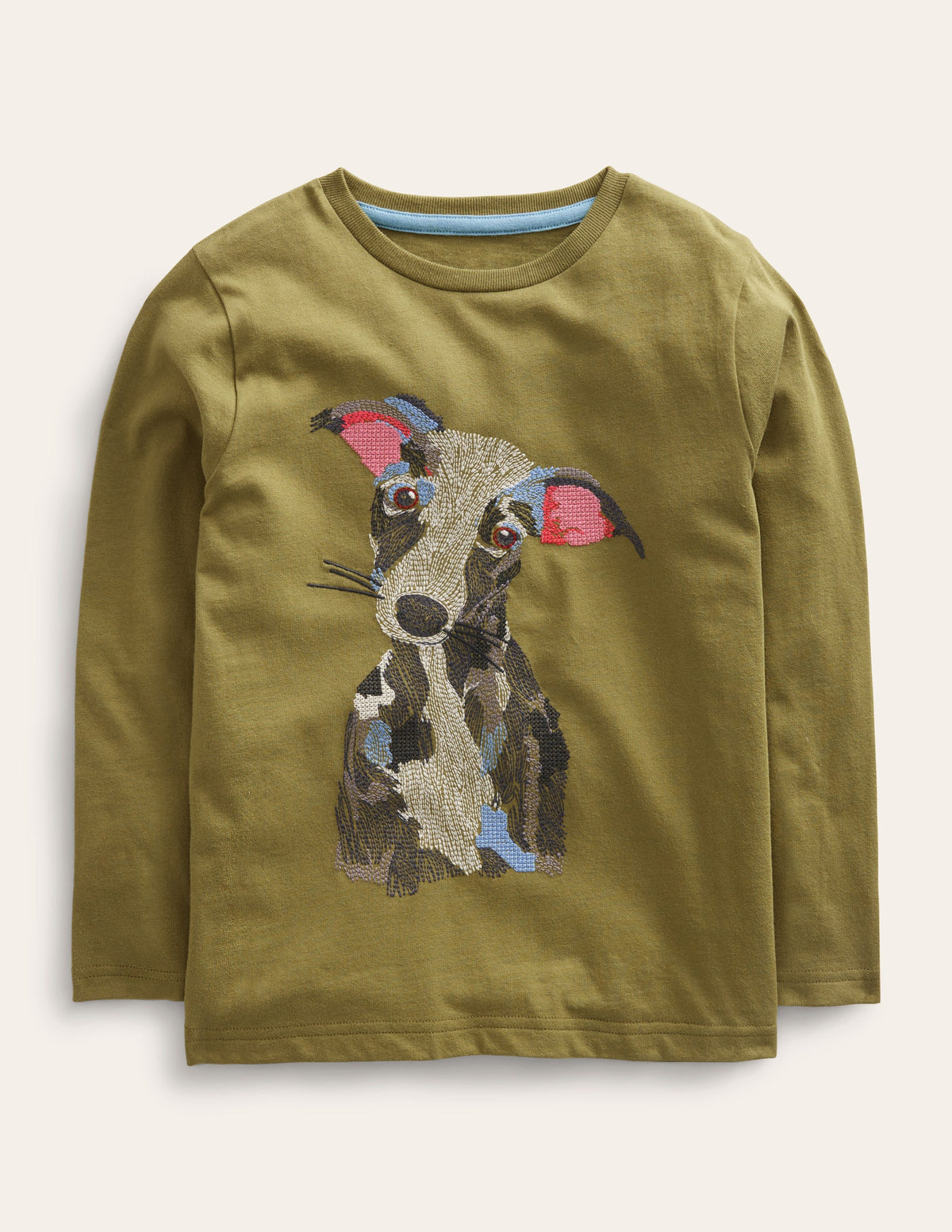 Superstitch T-shirt-Green Olive-1