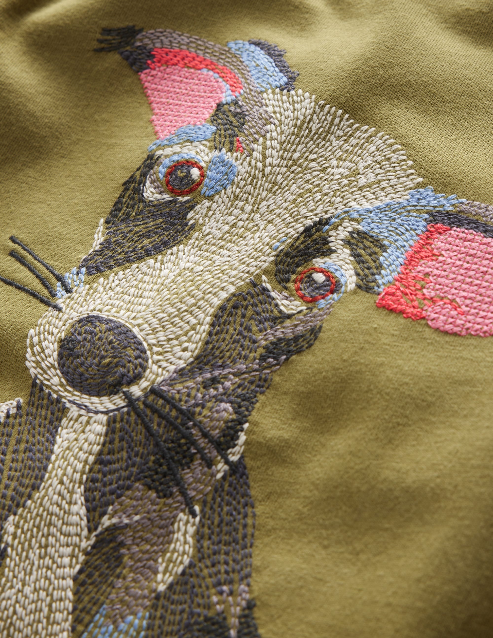 Superstitch T-shirt-Green Olive - Image 3