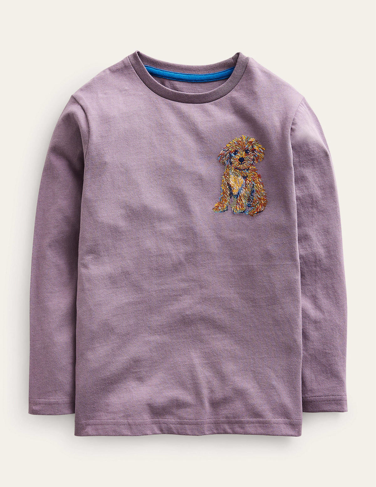 Superstitch Logo T-shirt-Grey Dog-1