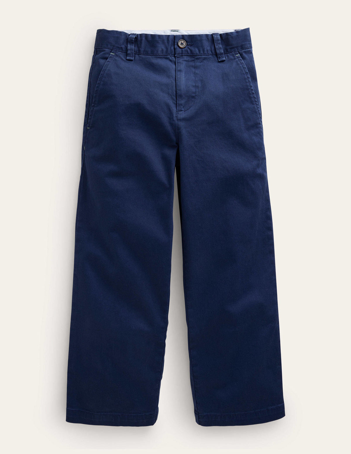 Straight Leg Chinos-College Navy - Image 1