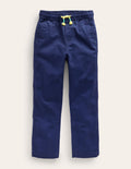 Slim Pull-On Trousers-College Navy Cord