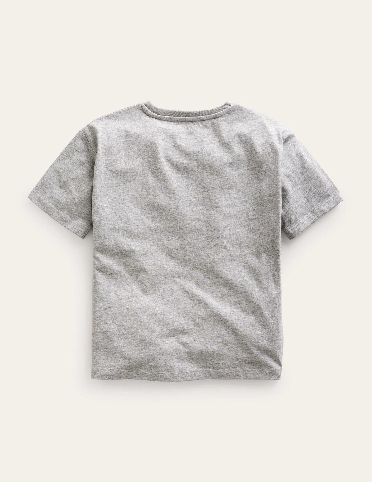 Monster Patches T-Shirt-Grey Marl Monster - Image 2