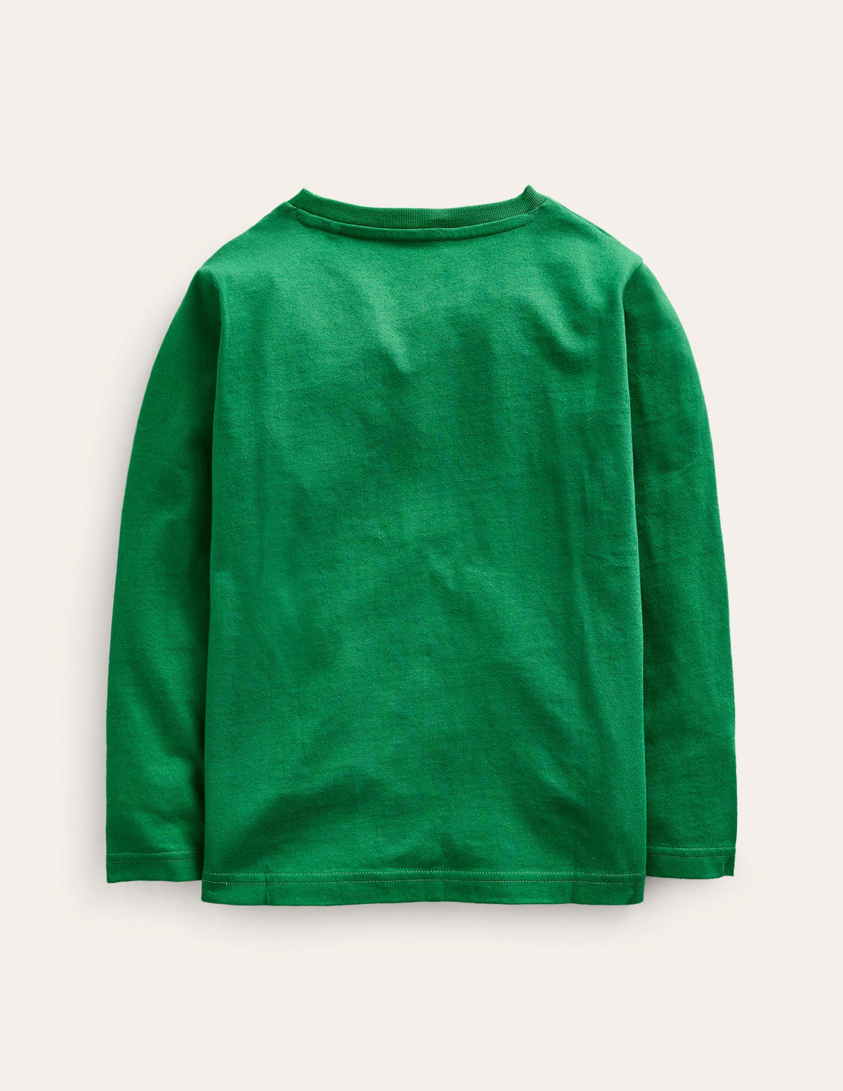 Cross Stitch Dino T-shirt-Deep Green Dinosaur - Image 2