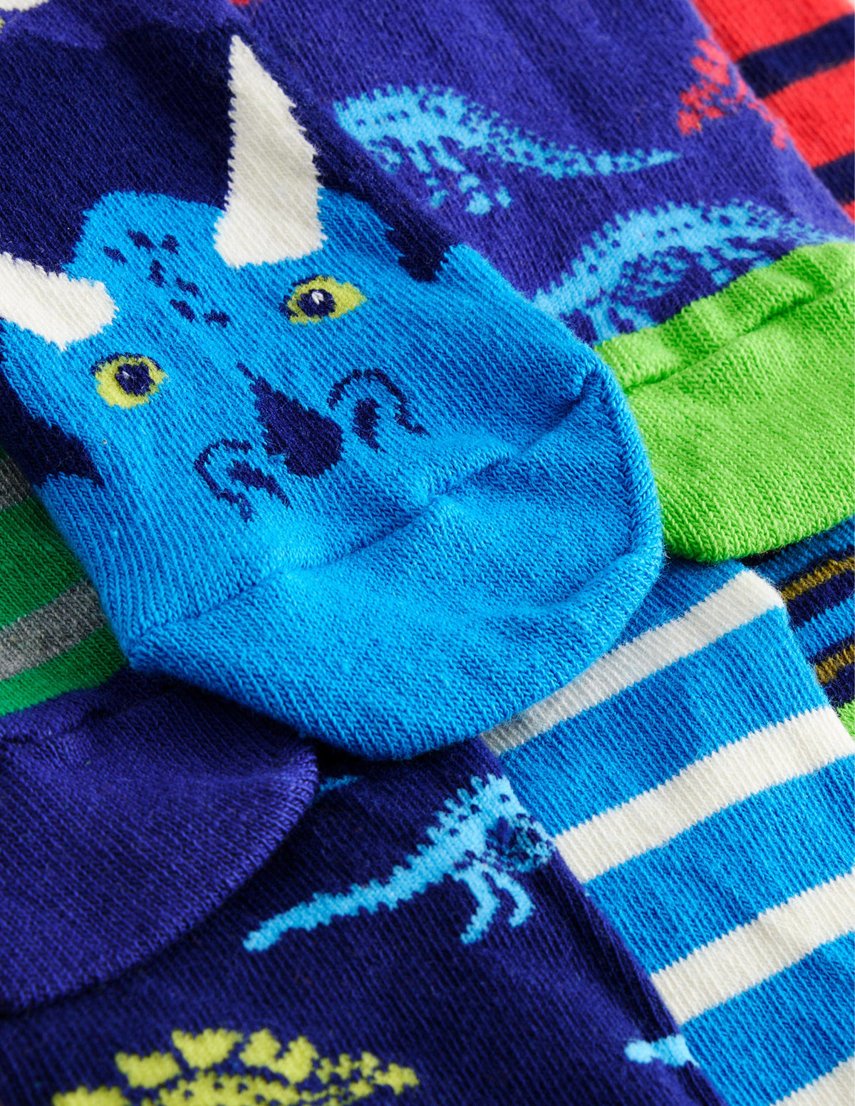 Socks 7 Pack-Dinosaurs - Image 2