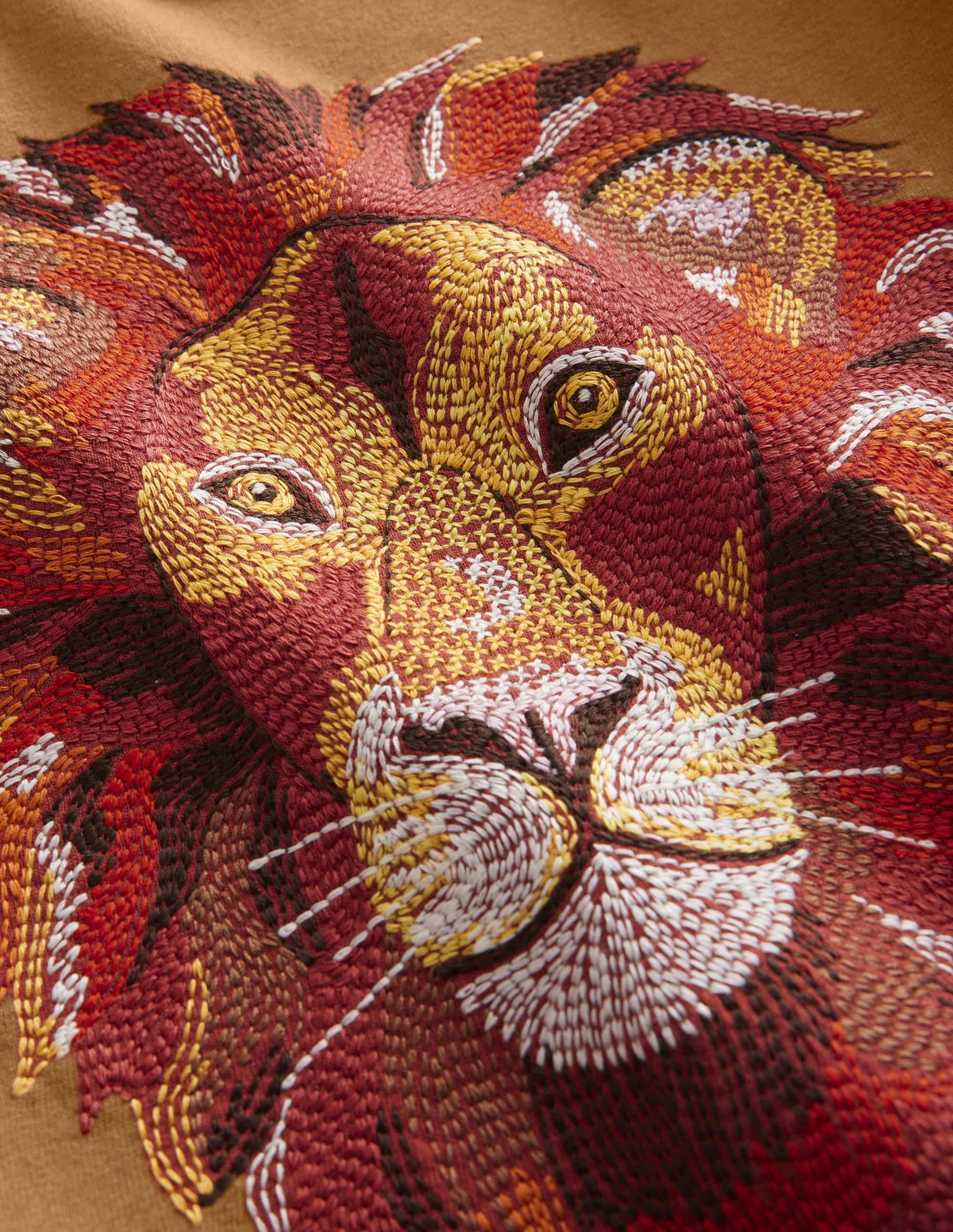 Superstitch T-shirt-Butterscotch Brown - Image 3