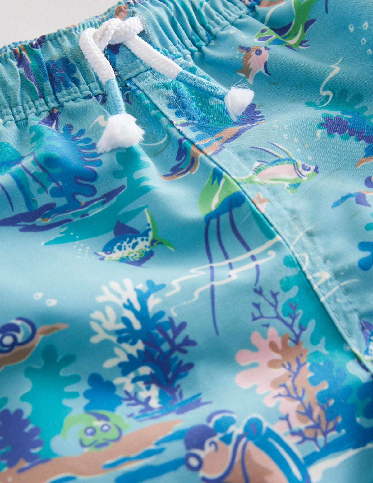 Swim Shorts-Blue Aqua Sea Divers - Image 3
