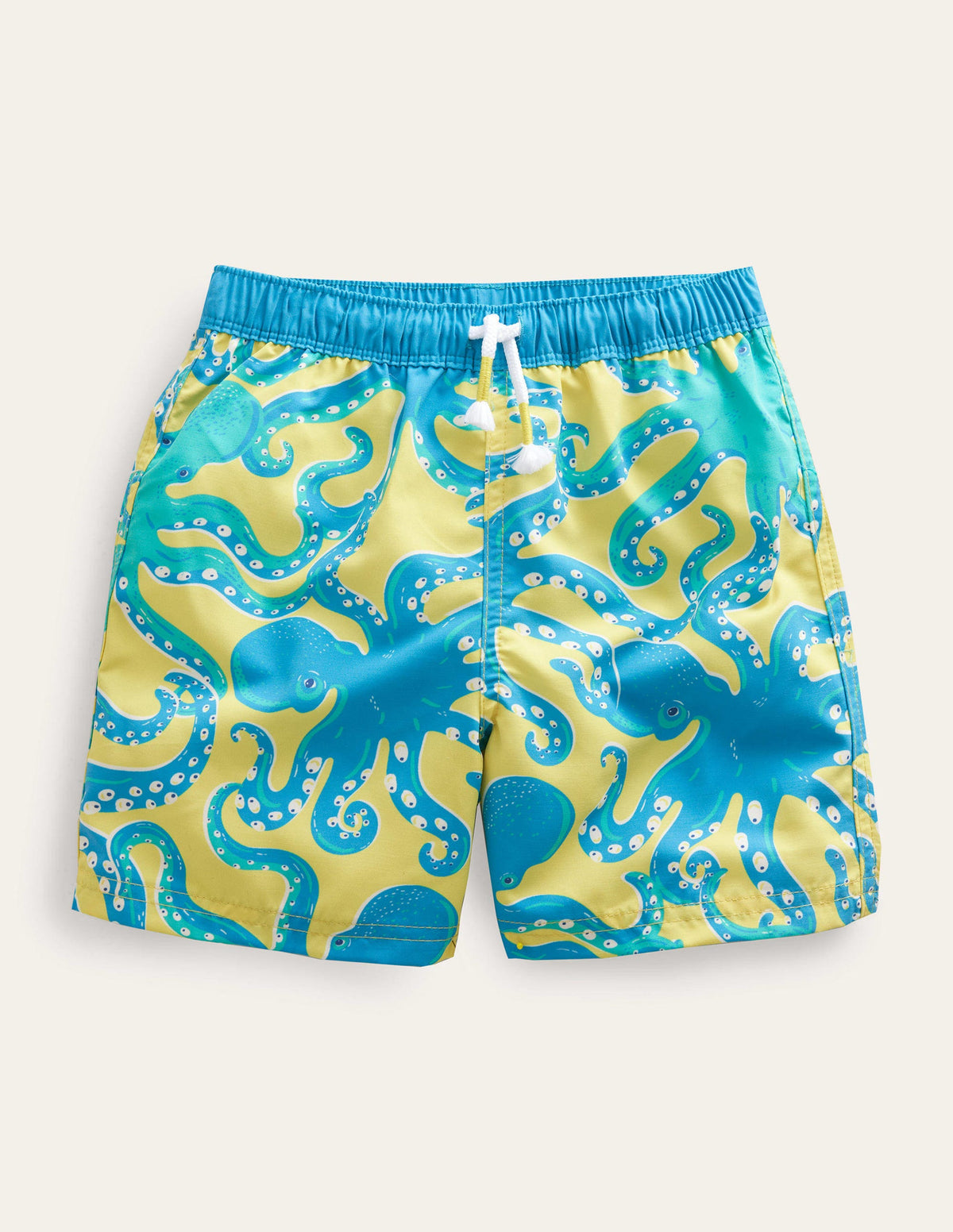 Swim Shorts-Sweetcorn Octopus - Image 1