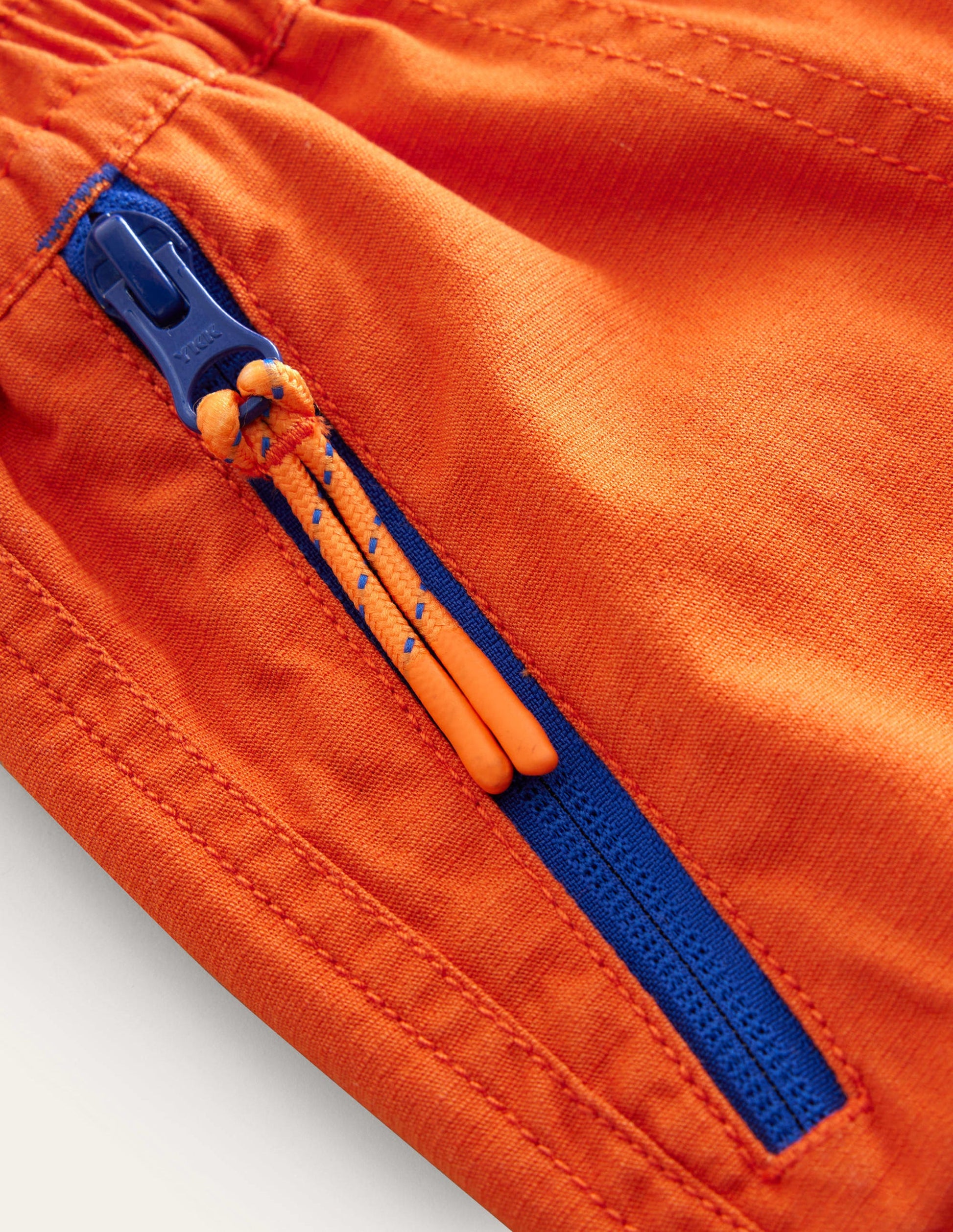 Utility Ripstop Shorts-Kumquat Orange-3
