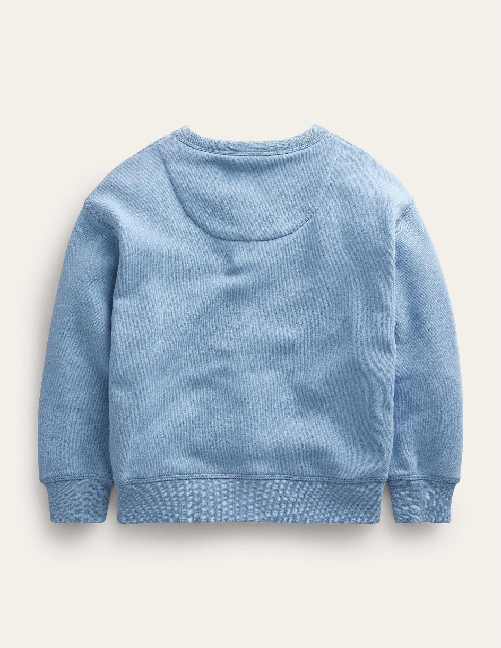 Logo Sweatshirt-Pebble Blue-2