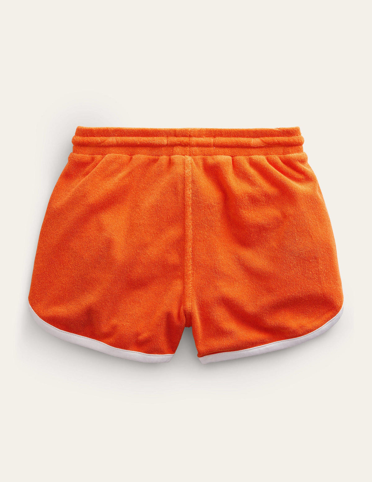 Retro Jersey Shorts-Fire Opal Orange - Image 2
