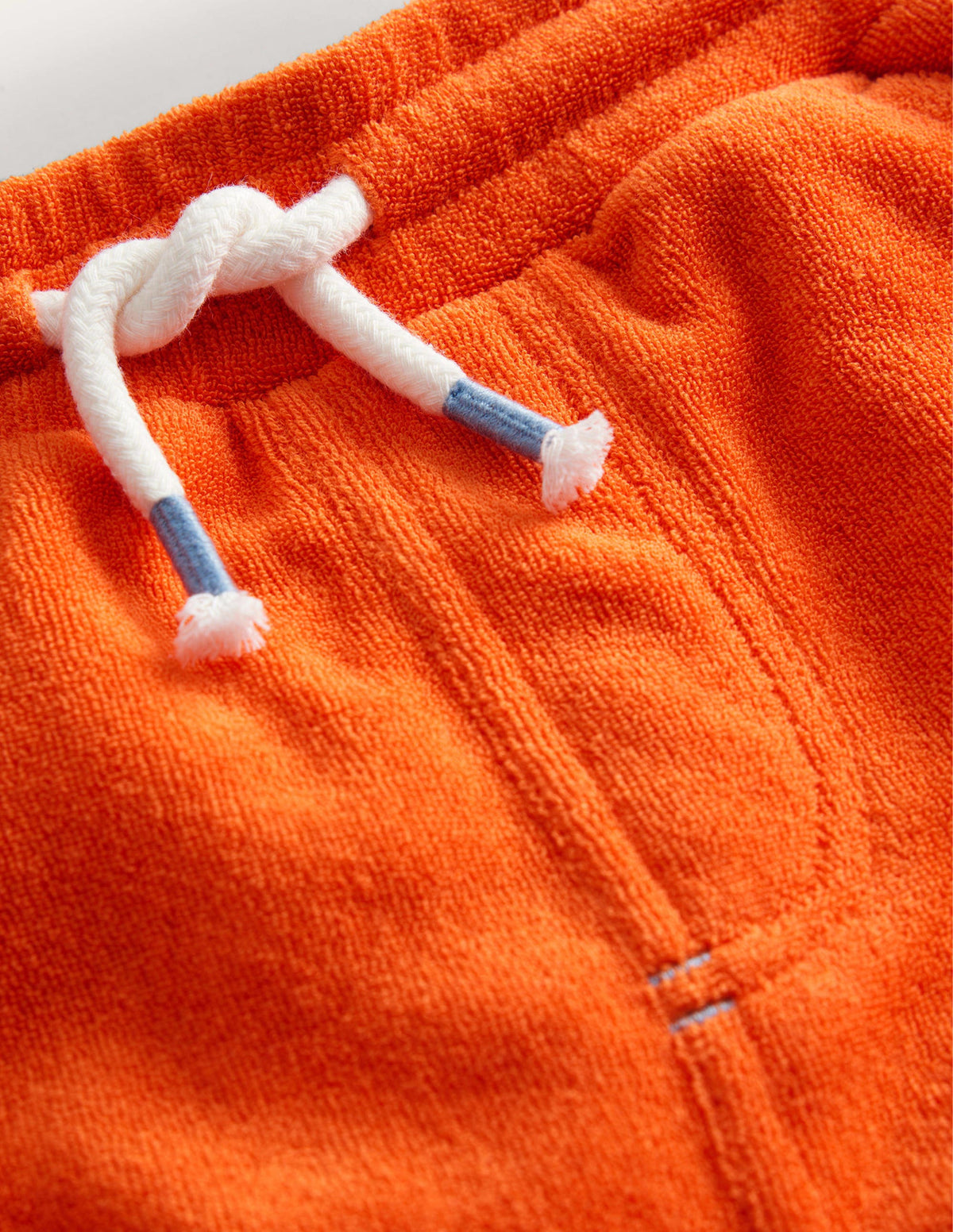 Retro Jersey Shorts-Fire Opal Orange-3