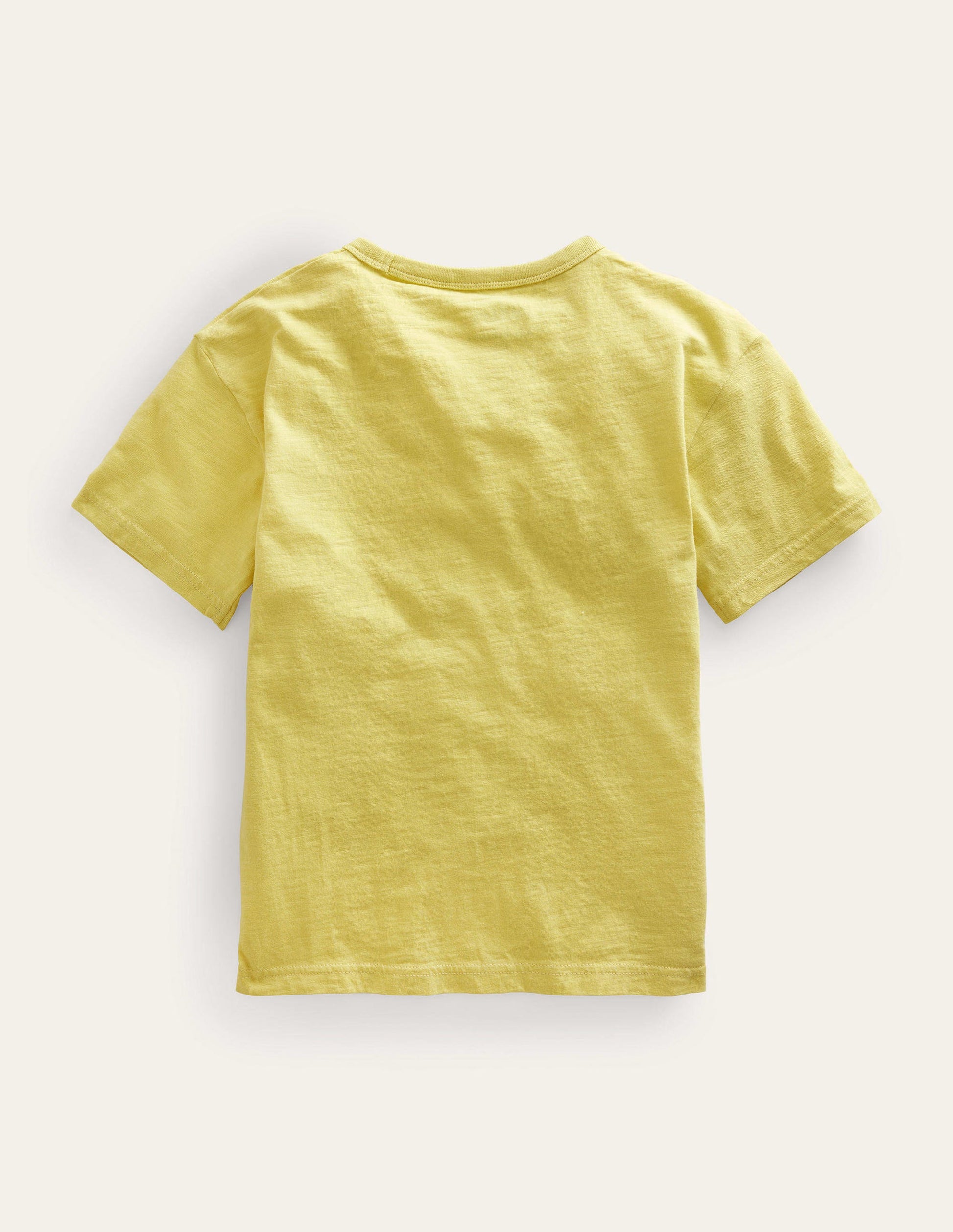 Relaxed Appliqué T-Shirt-Buttercup Yellow-2
