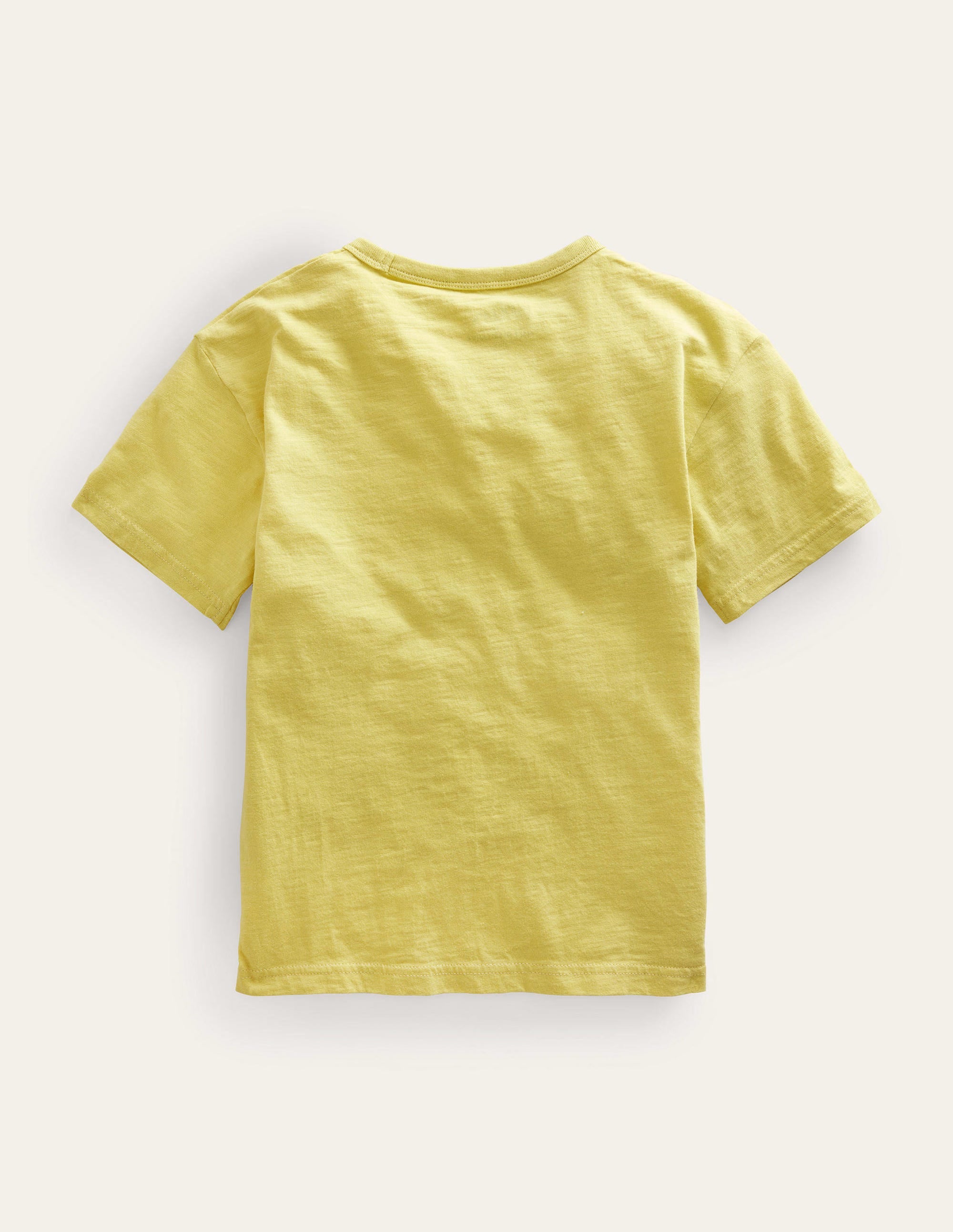 Relaxed Appliqué T-Shirt-Buttercup Yellow - Image 2