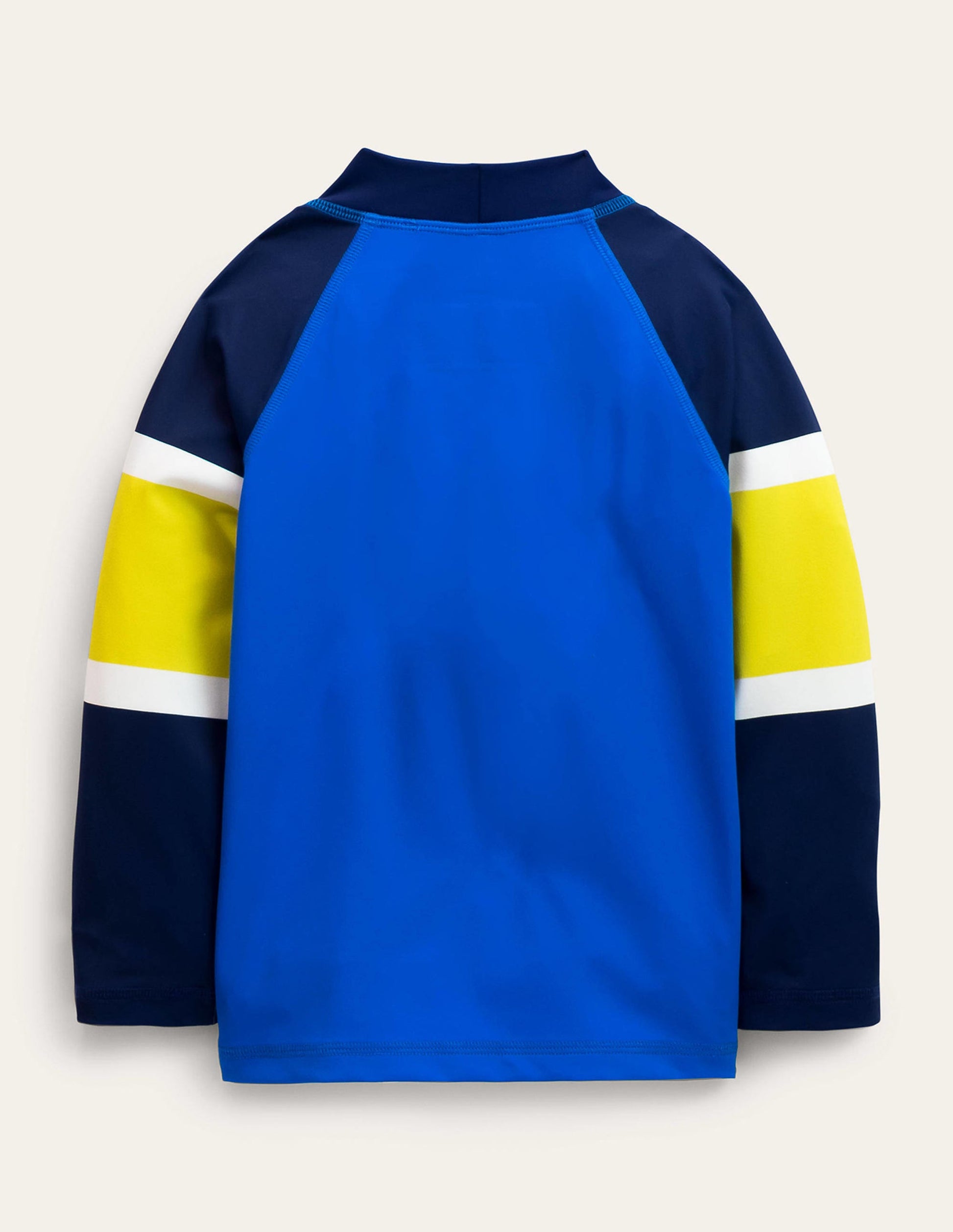 Rash Vest-Blue Colourblock-2