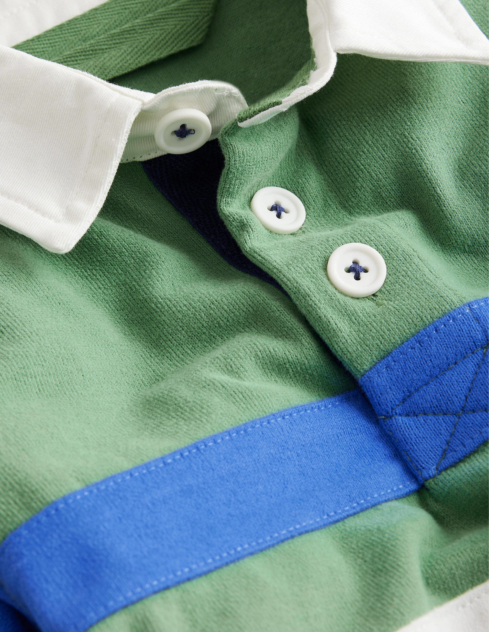 Classic Rugby Shirt-Deep Grass Green - Image 3