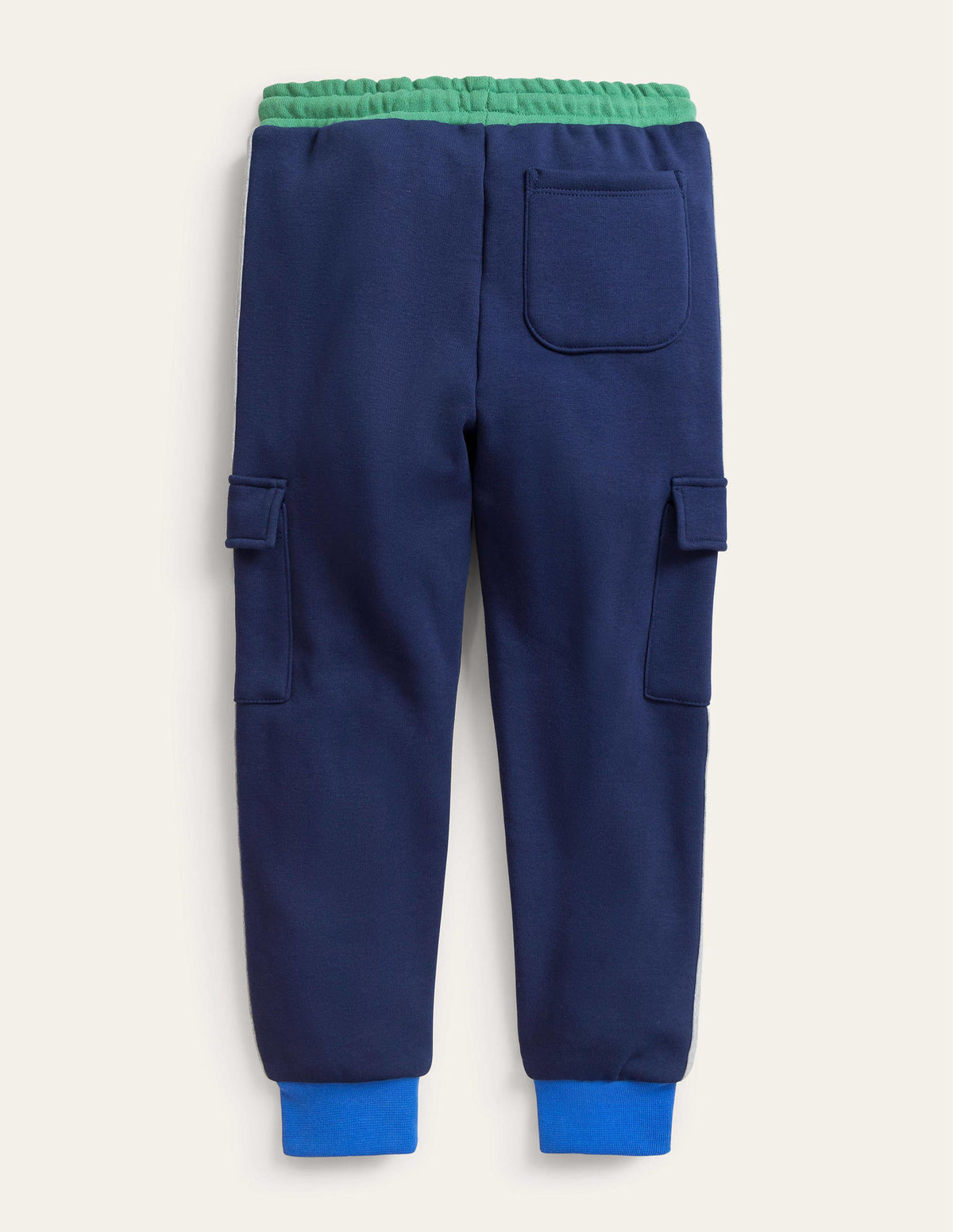 Colourblock Jogger-Deep Grass Green/College Navy-2
