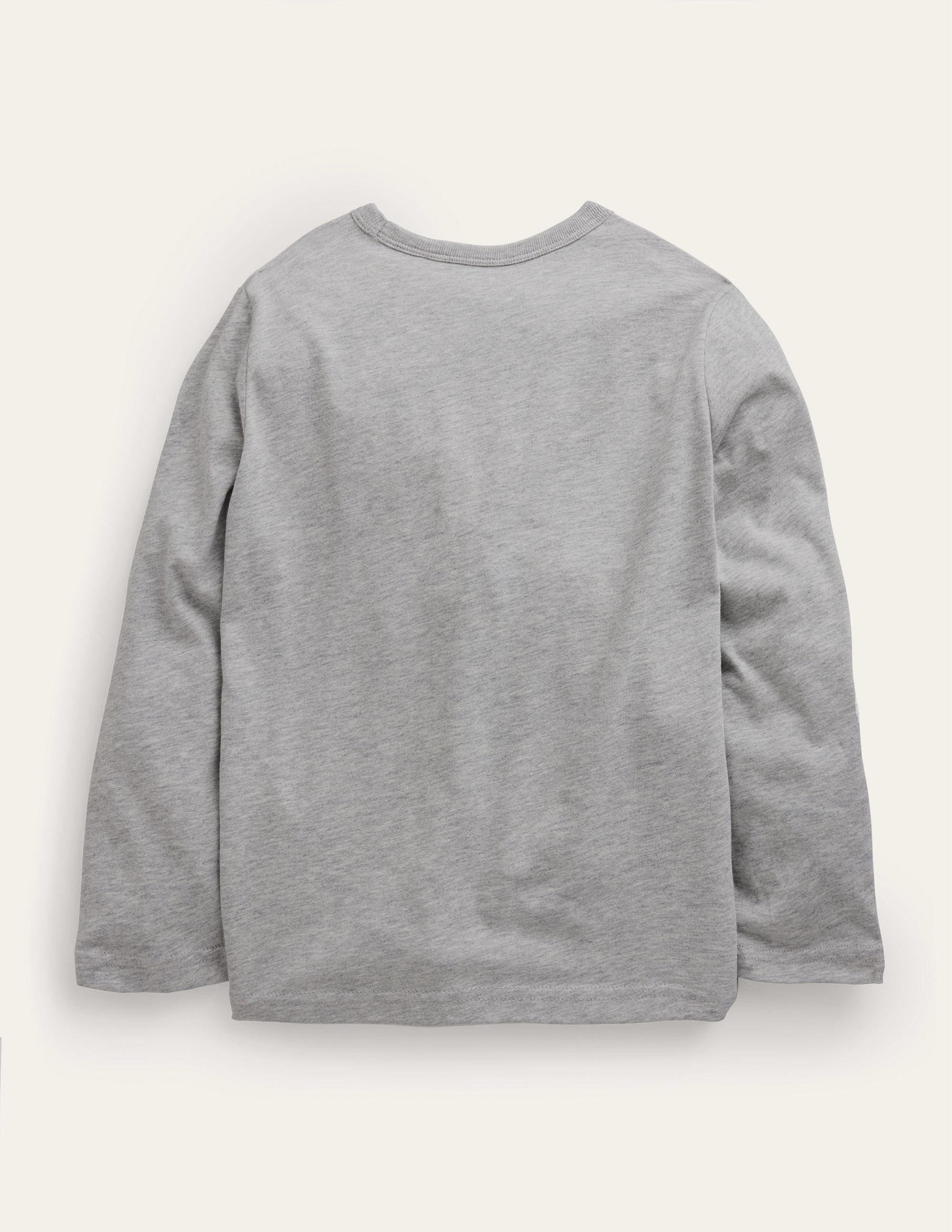 Crocodile T-shirt-Grey Marl Crocodiles - Image 2