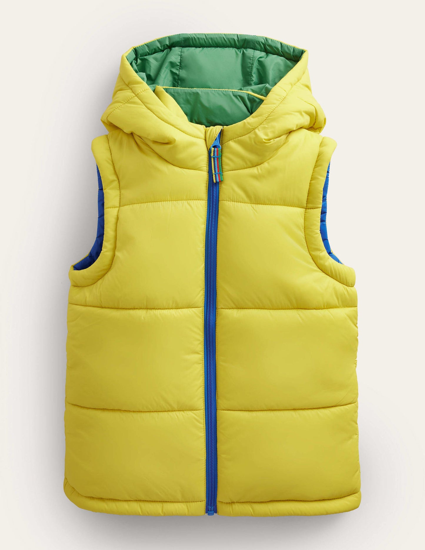 Padded Gilet-Sweetcorn Yellow