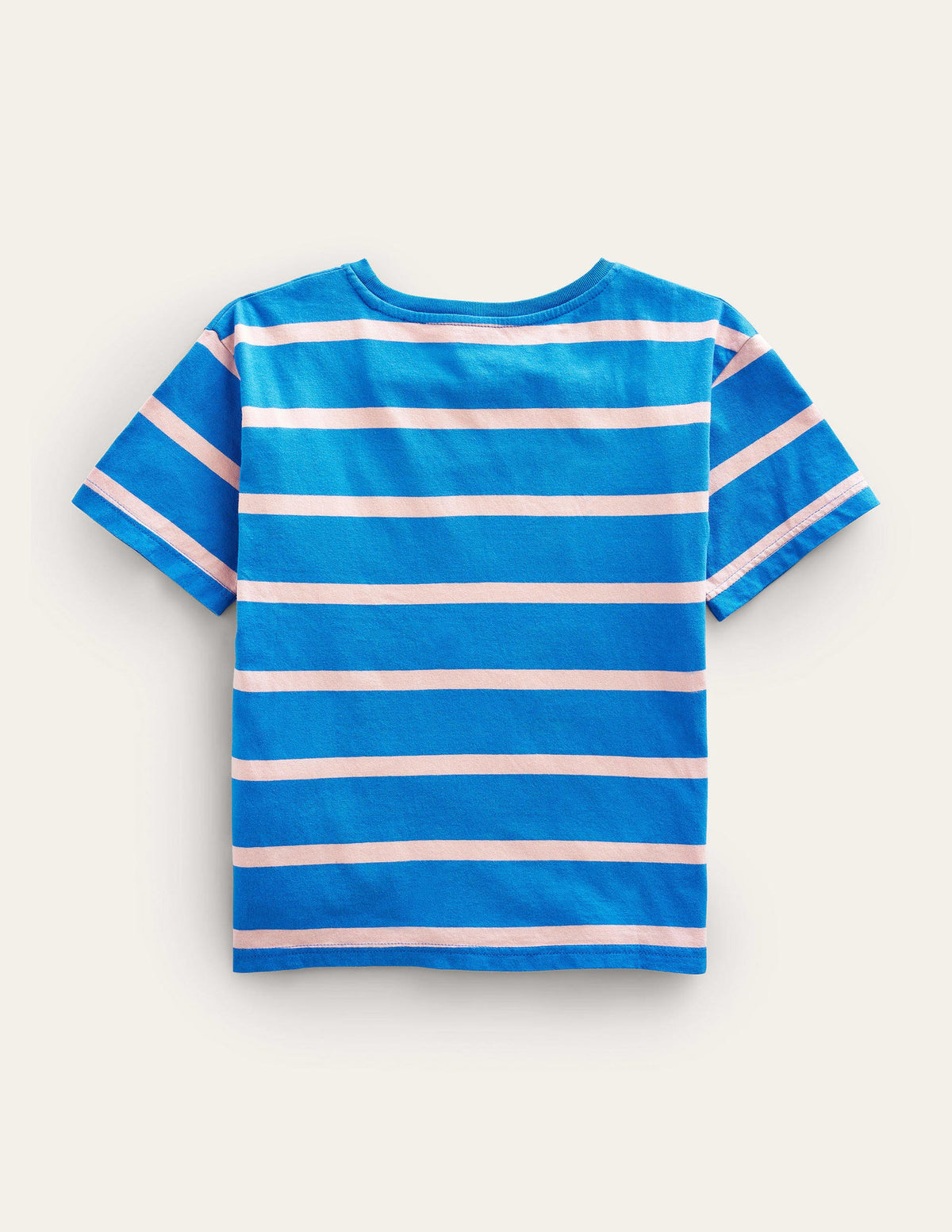 Relaxed T-shirt-Provence Blue/Pink-2